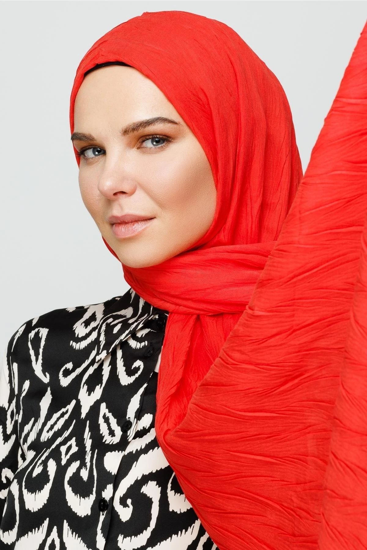 Toptan Piliseli Bambu Şal - Candy