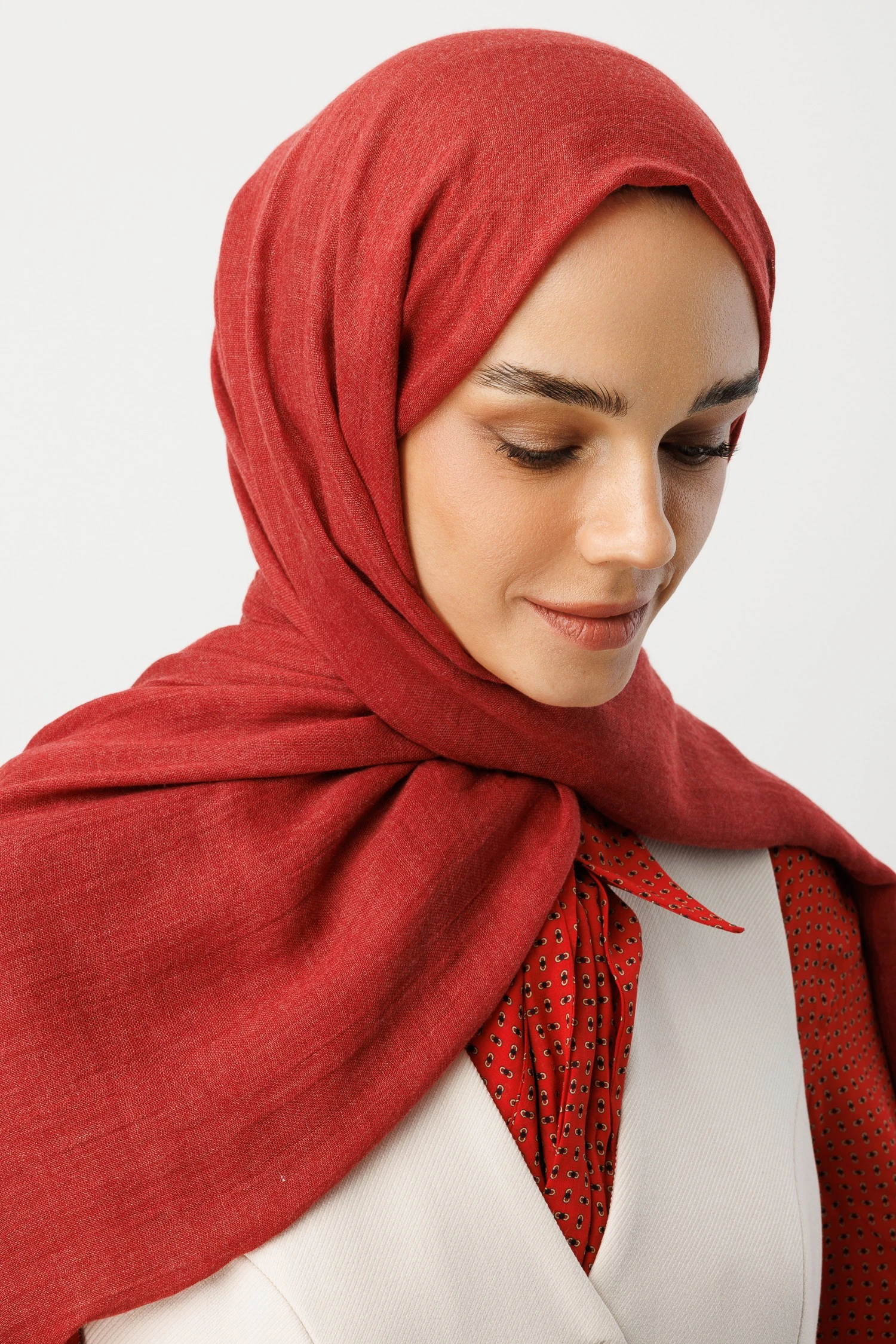 Toptan Dubai Şal - Vişne