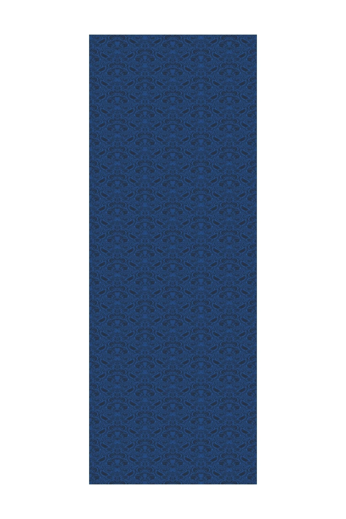 Moren Pattern Shine Line Shawl - Black-Indigo