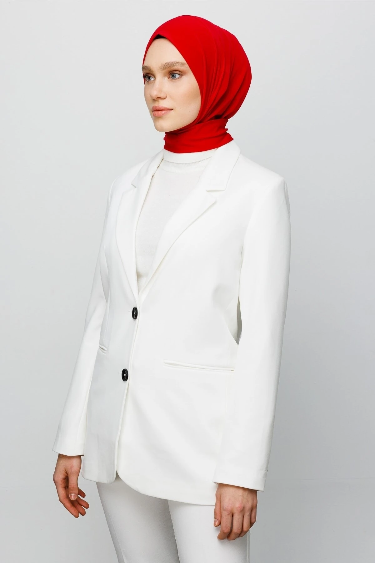 Wholesale Ready Shawls - Red