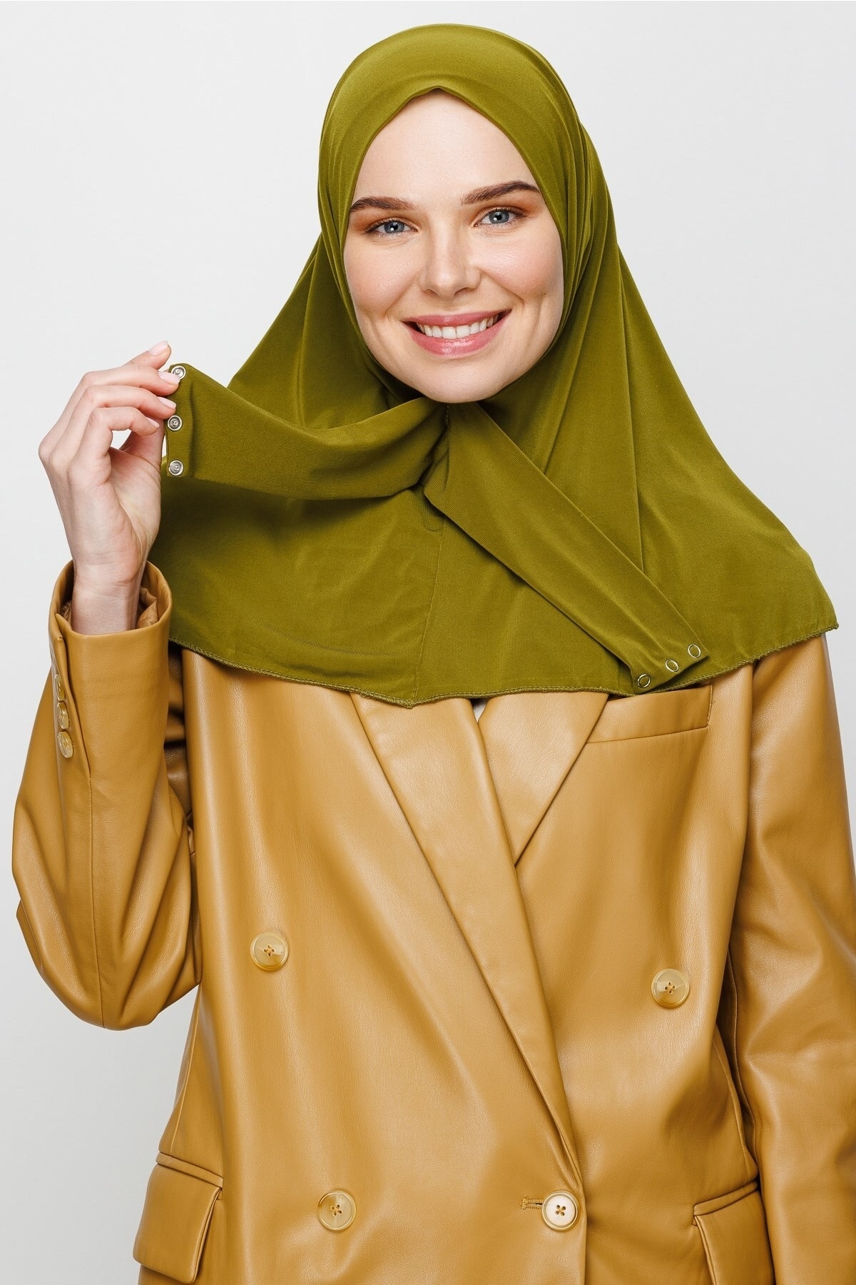 Wholesale Ready Shawls - Olive