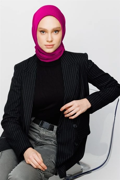 Toptan Pilise Eşarp - Şarabi