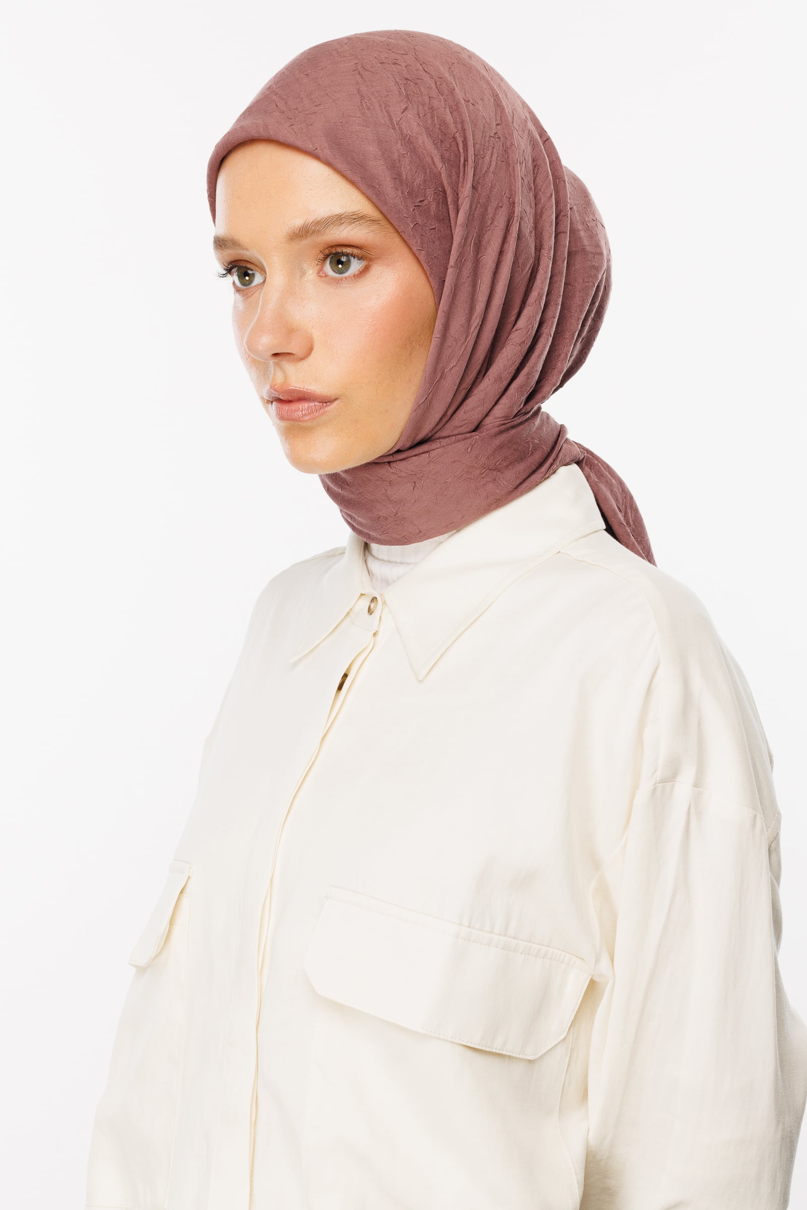 Bamboo Scarf - Garnet