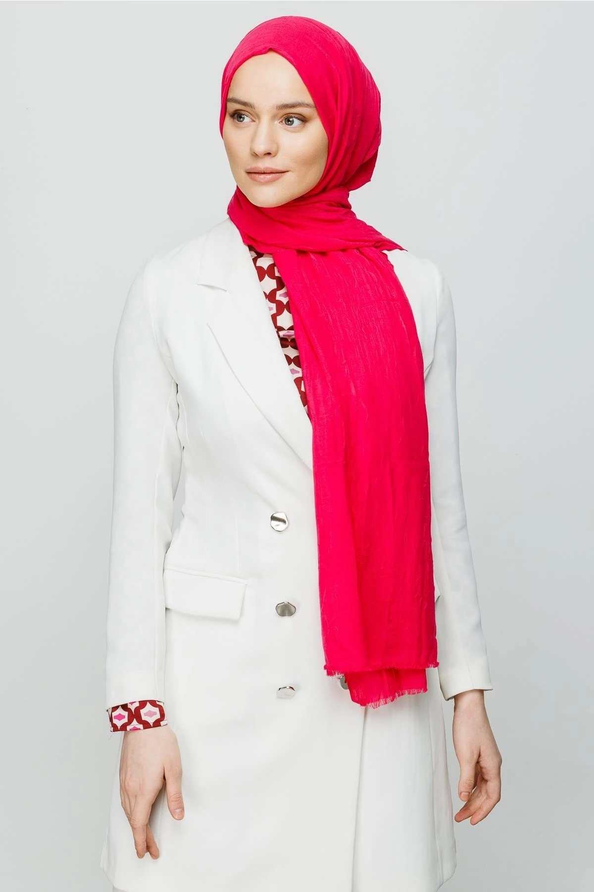 Bamboo Shawl - Fuchsia