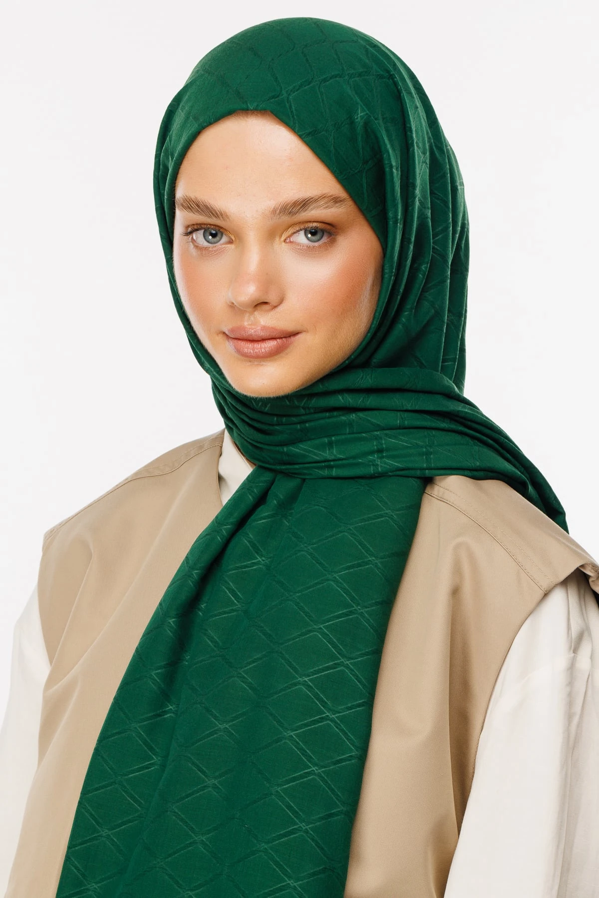 Bamboo Jacquard Shawl - Yesim