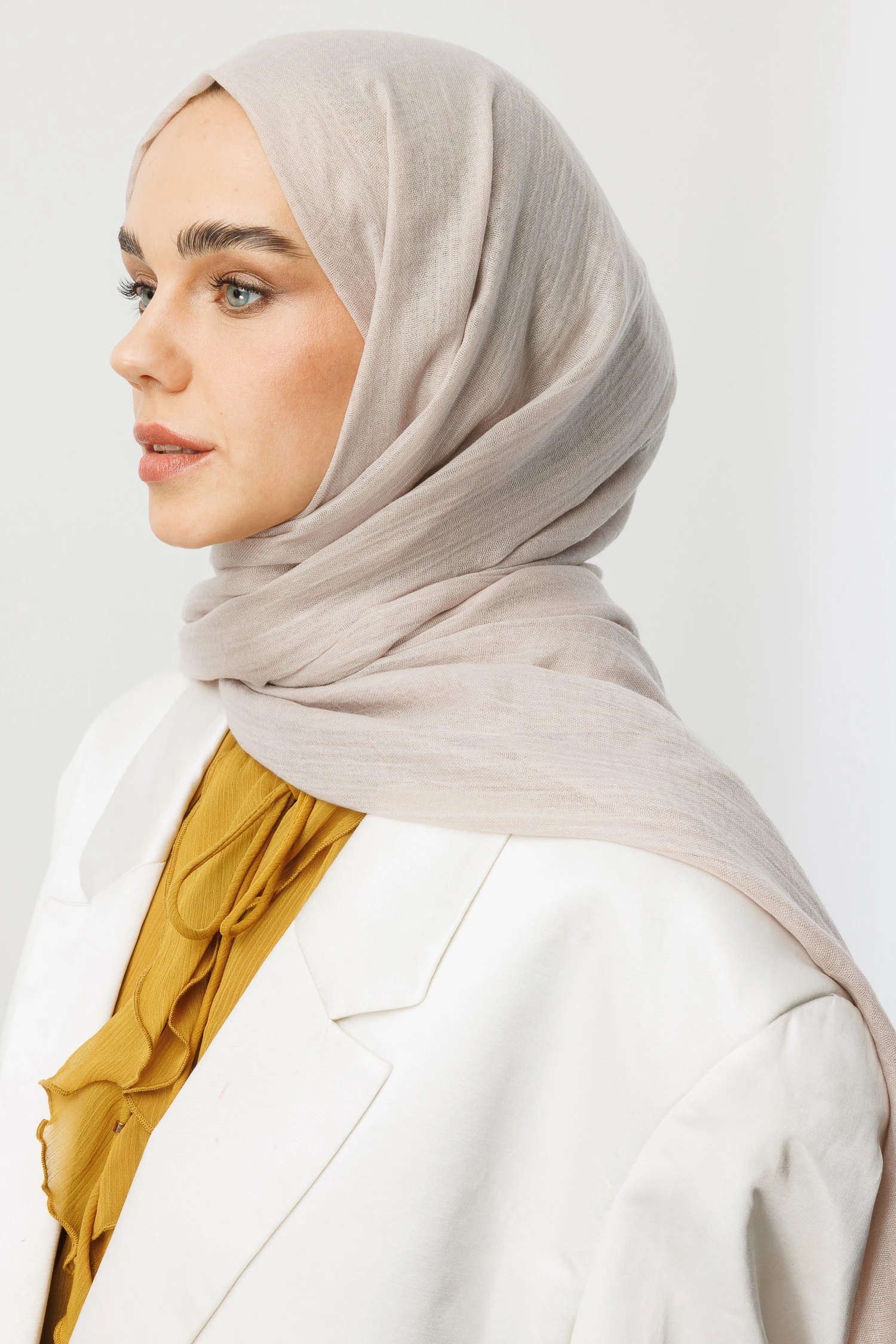 Wholesale Dubai Shawls - Stone Color