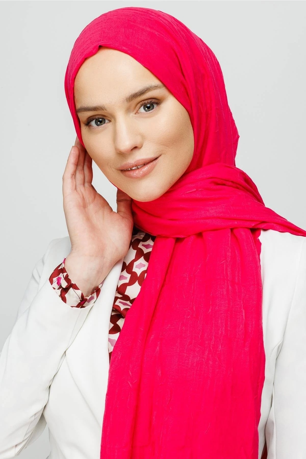 Bamboo Shawl - Fuchsia