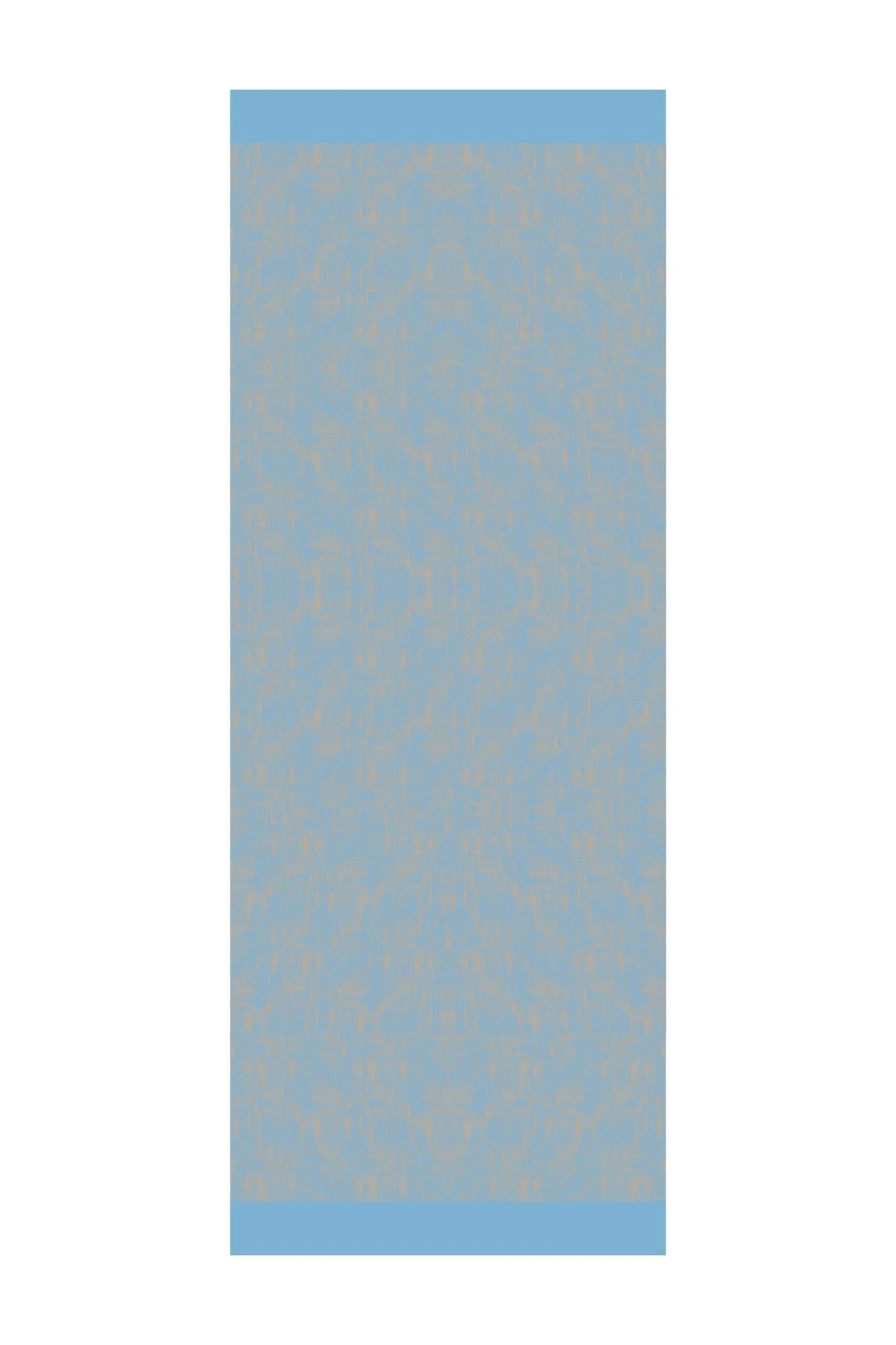 Toptan Sahra Desen Çift Taraflı Şal - Vizon-Turkuaz