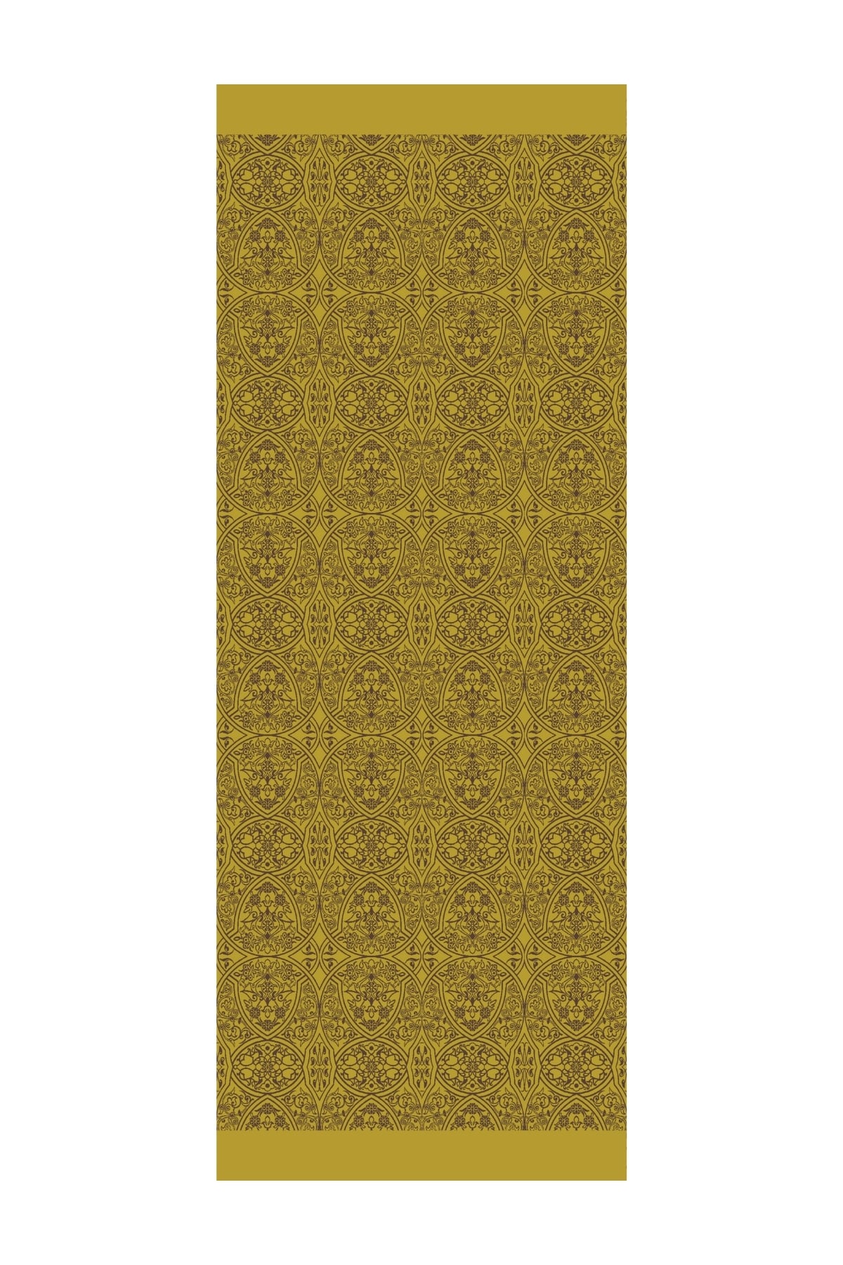 Morocco Pattern Double-Sided Shawl - Bitter Coffee-Salmon