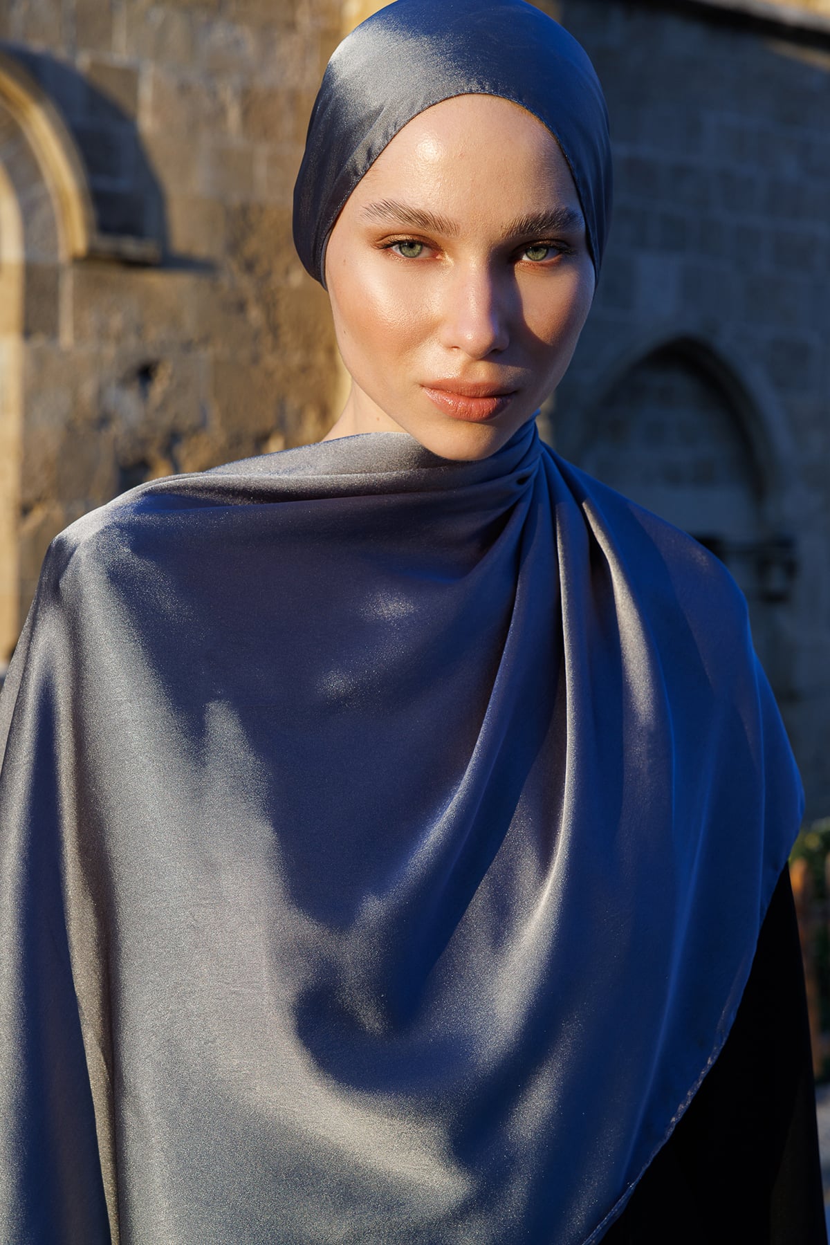 Diamond Aura Shawl - Fume