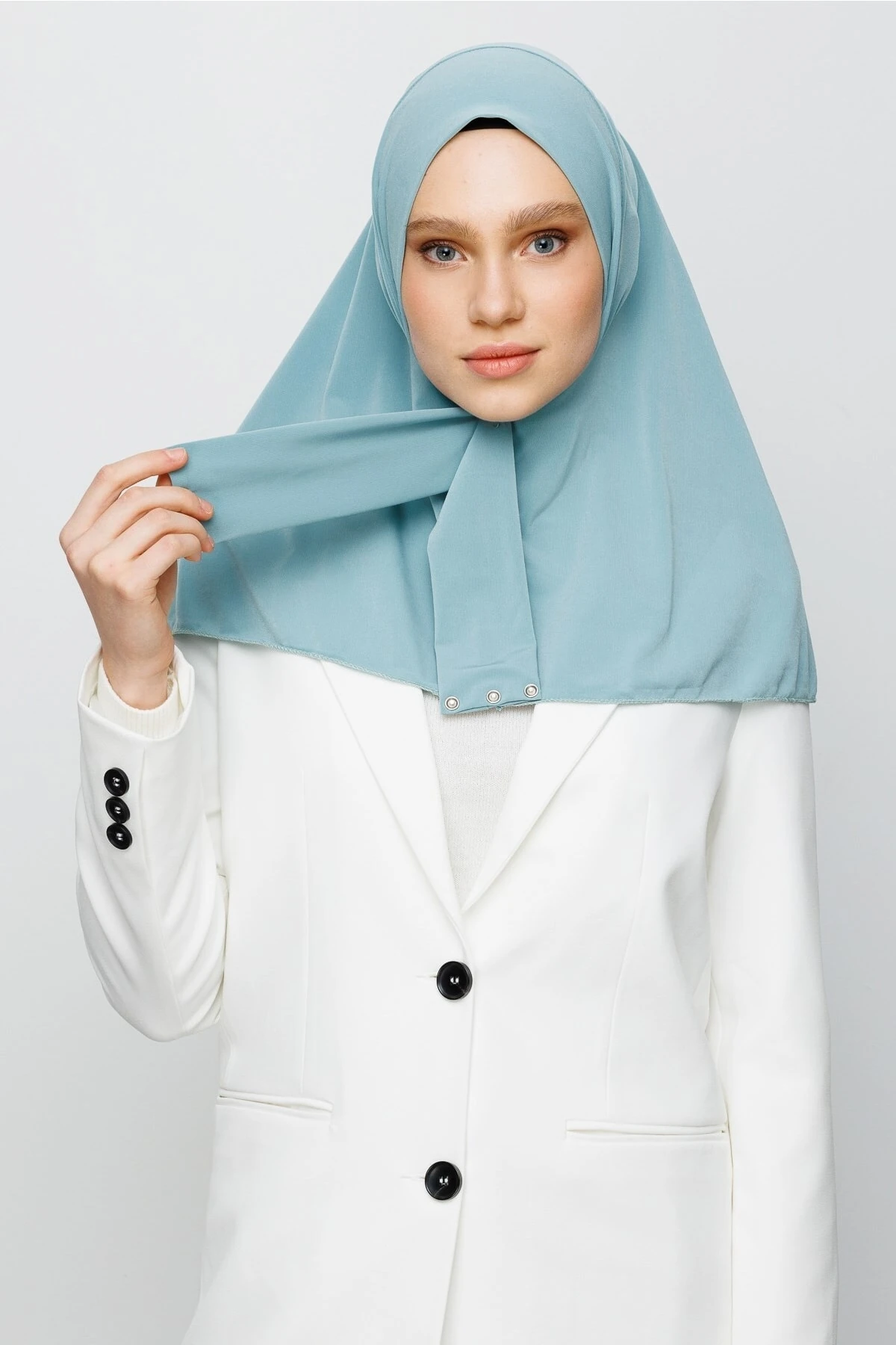 Toptan Hazır Şal - Mint Yeşili