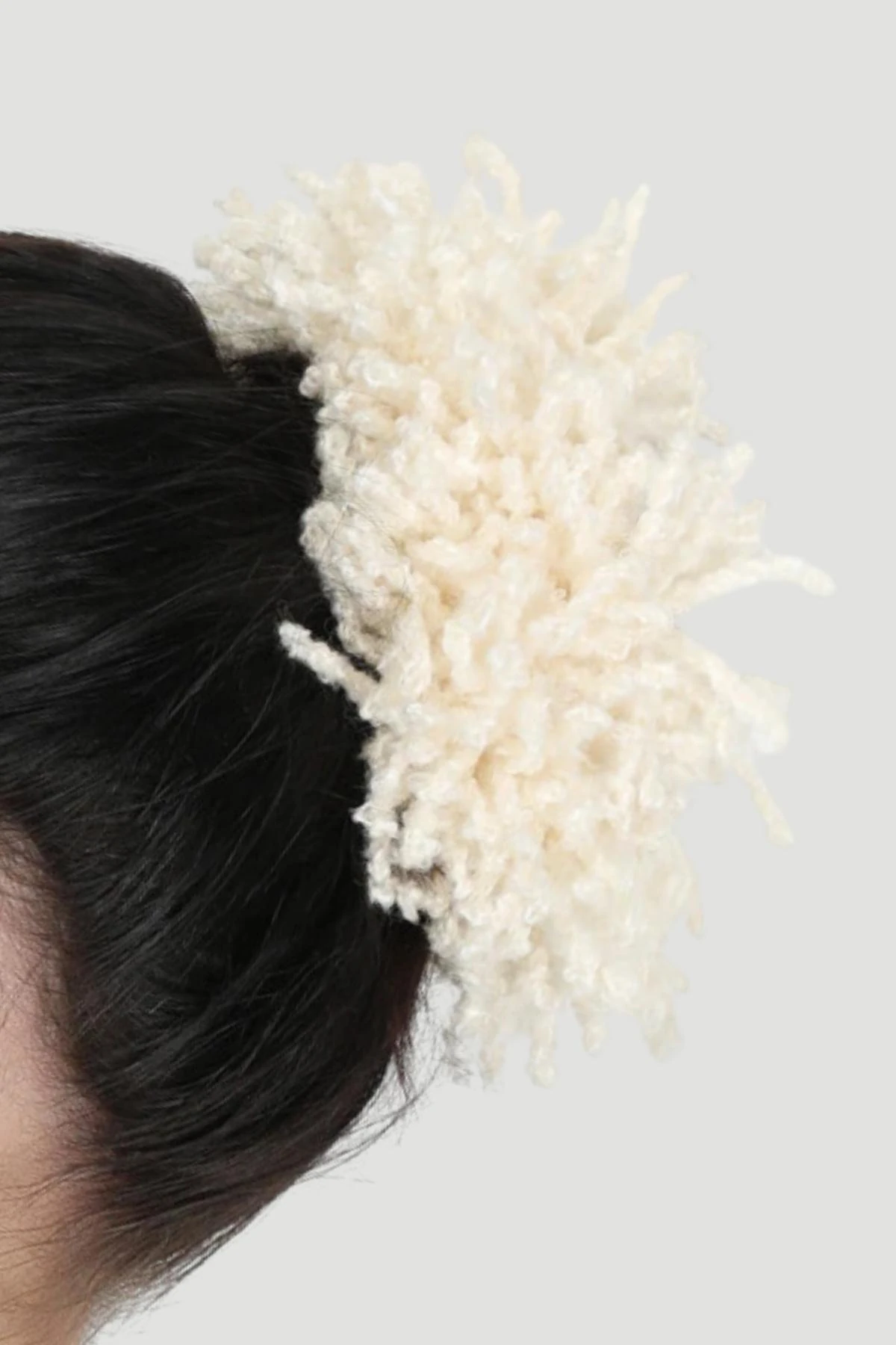 Toptan Topuz Tokası - Beyaz