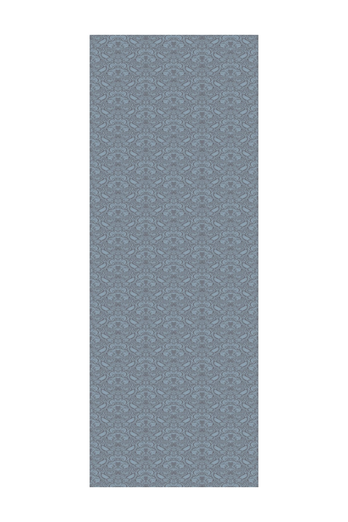 Moren Pattern Shine Line Shawl - Dark Gray-Light Blue