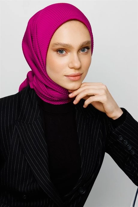 Toptan Pilise Eşarp - Şarabi