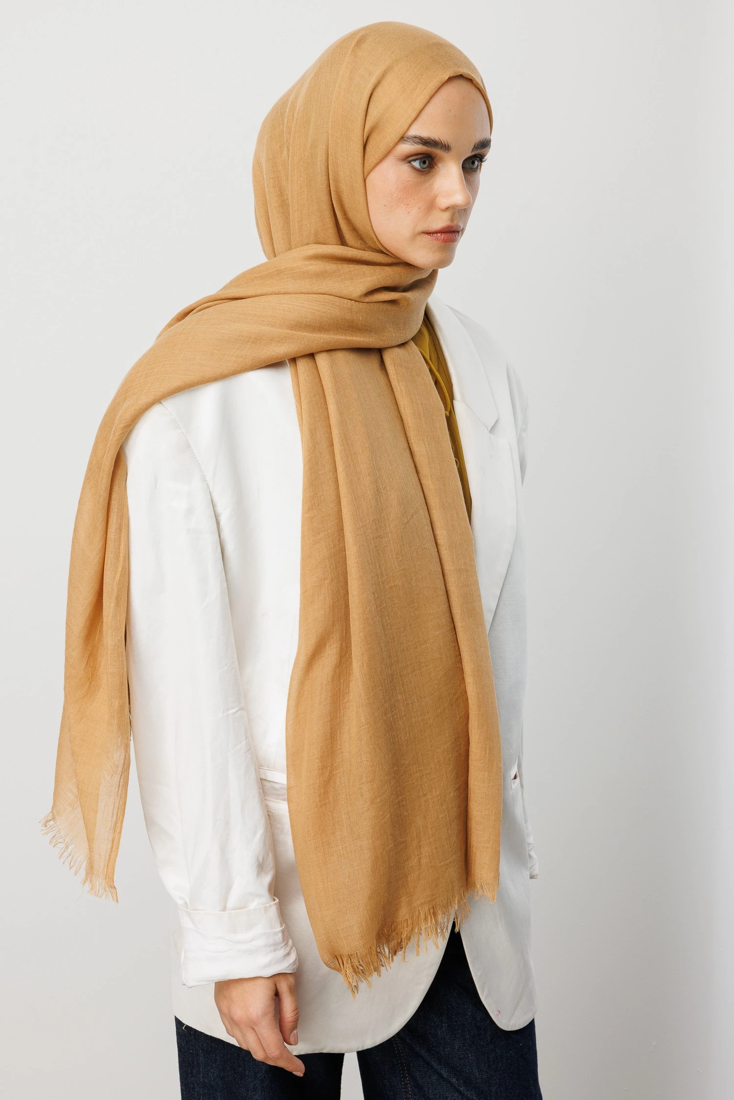 Wholesale Dubai Shawls - Camel