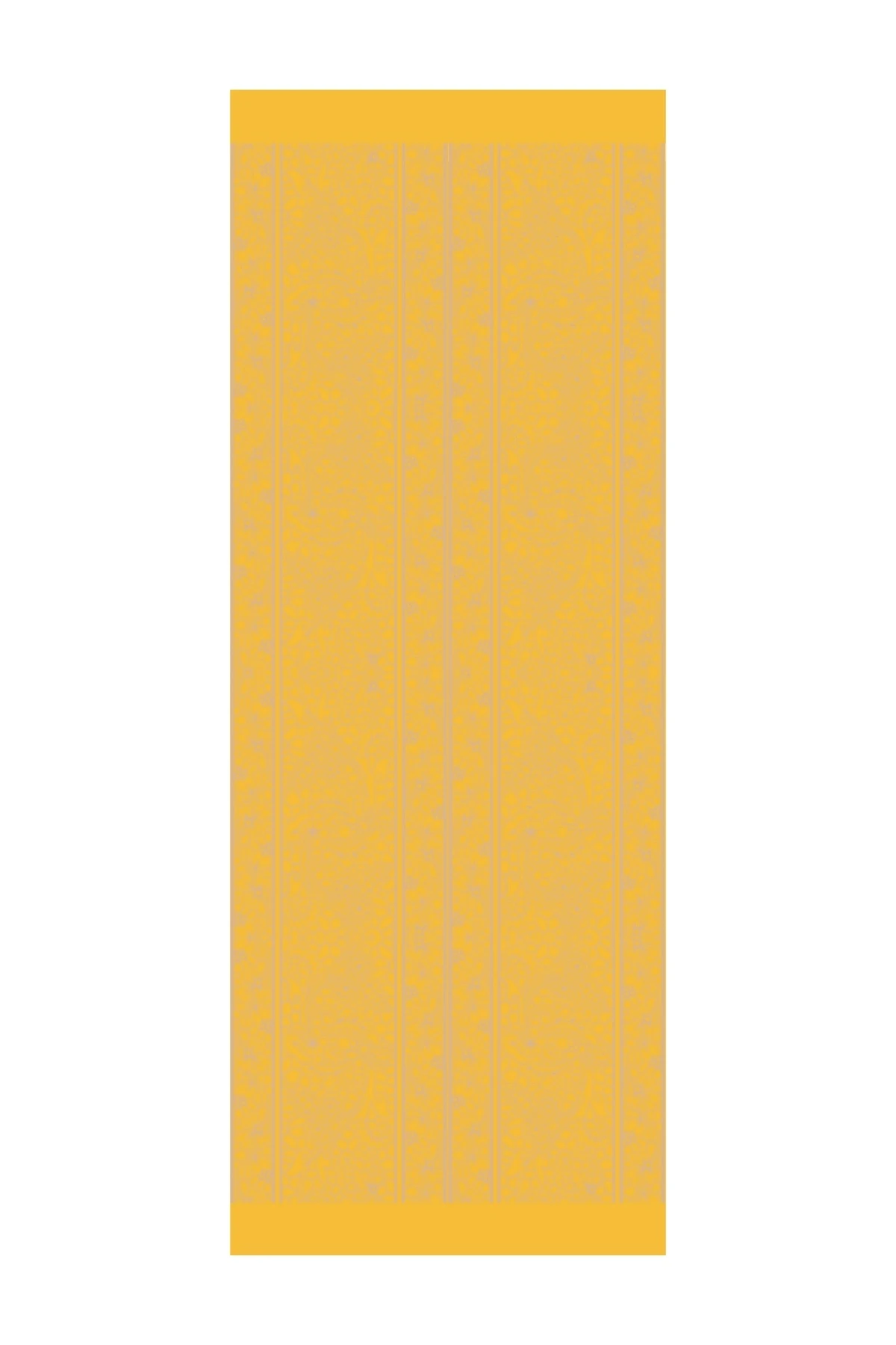 Lavin-Pattern Reversible Shawl - Mink-Mustard