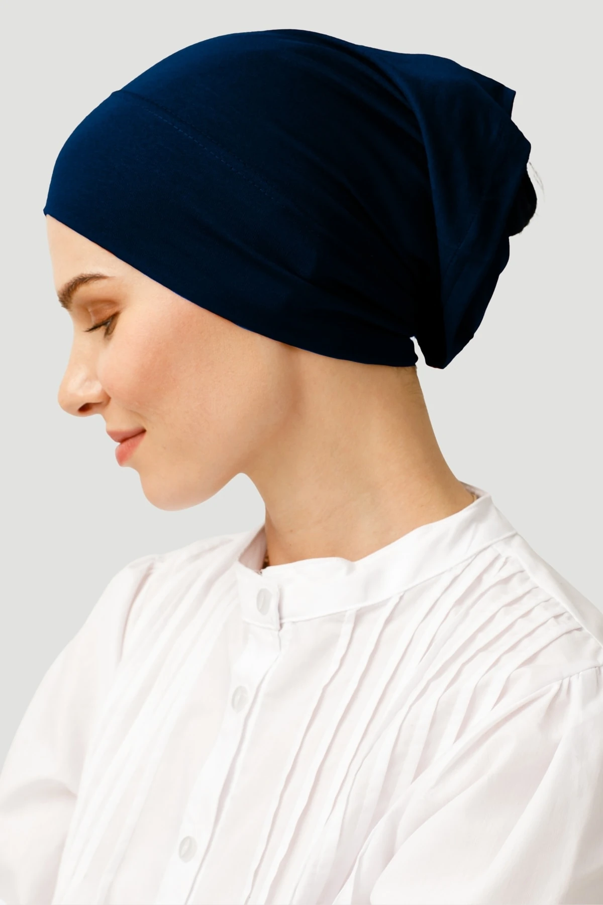 Pipe Bonnet - Navy Blue