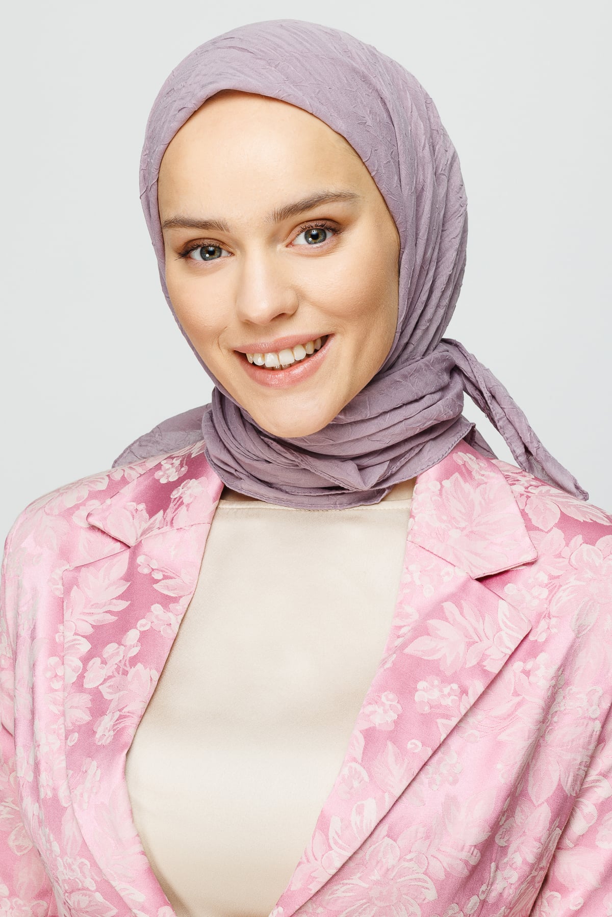 Bamboo Scarf - Lavender Gray