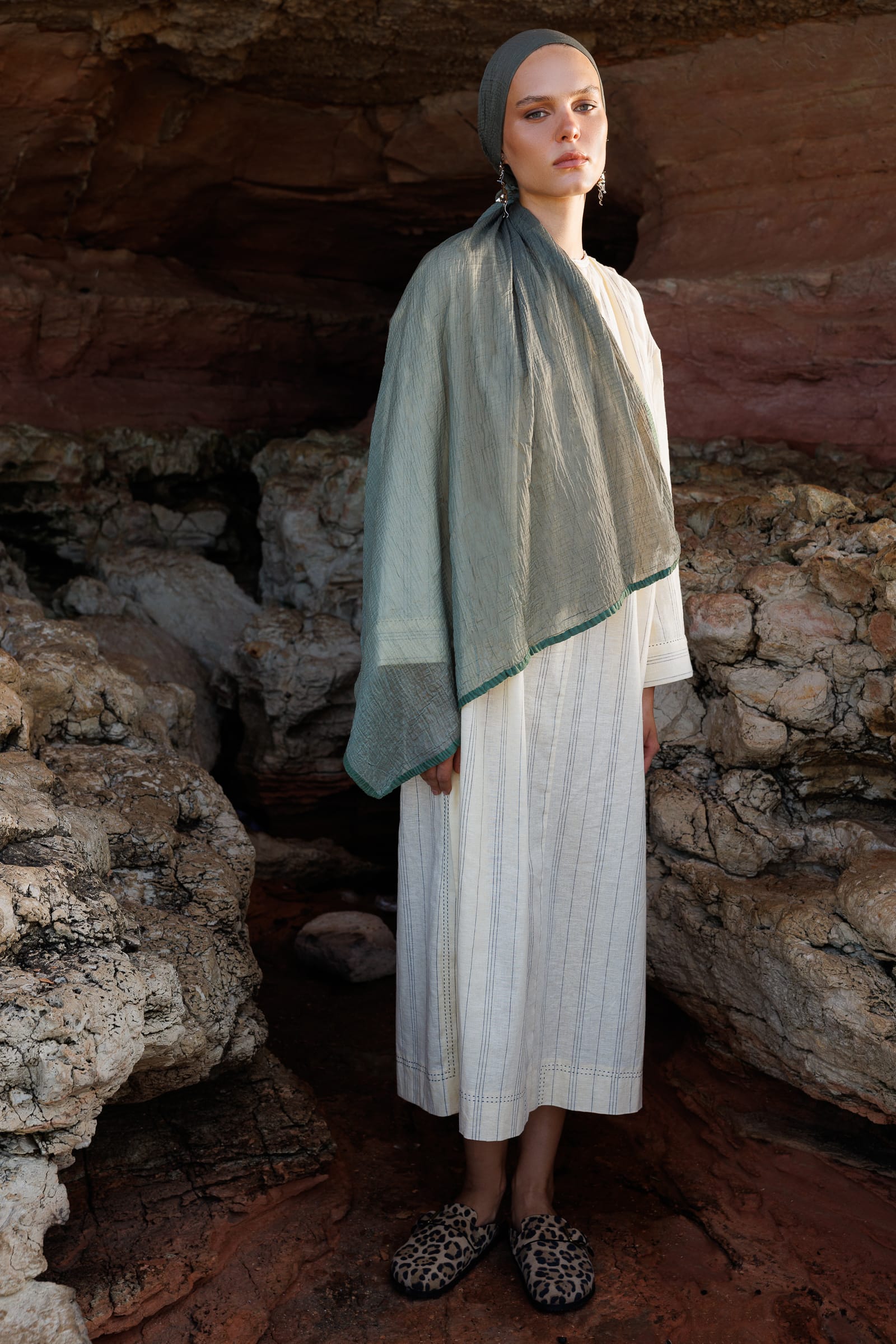 Ombre Muslin Shawl - Cagla