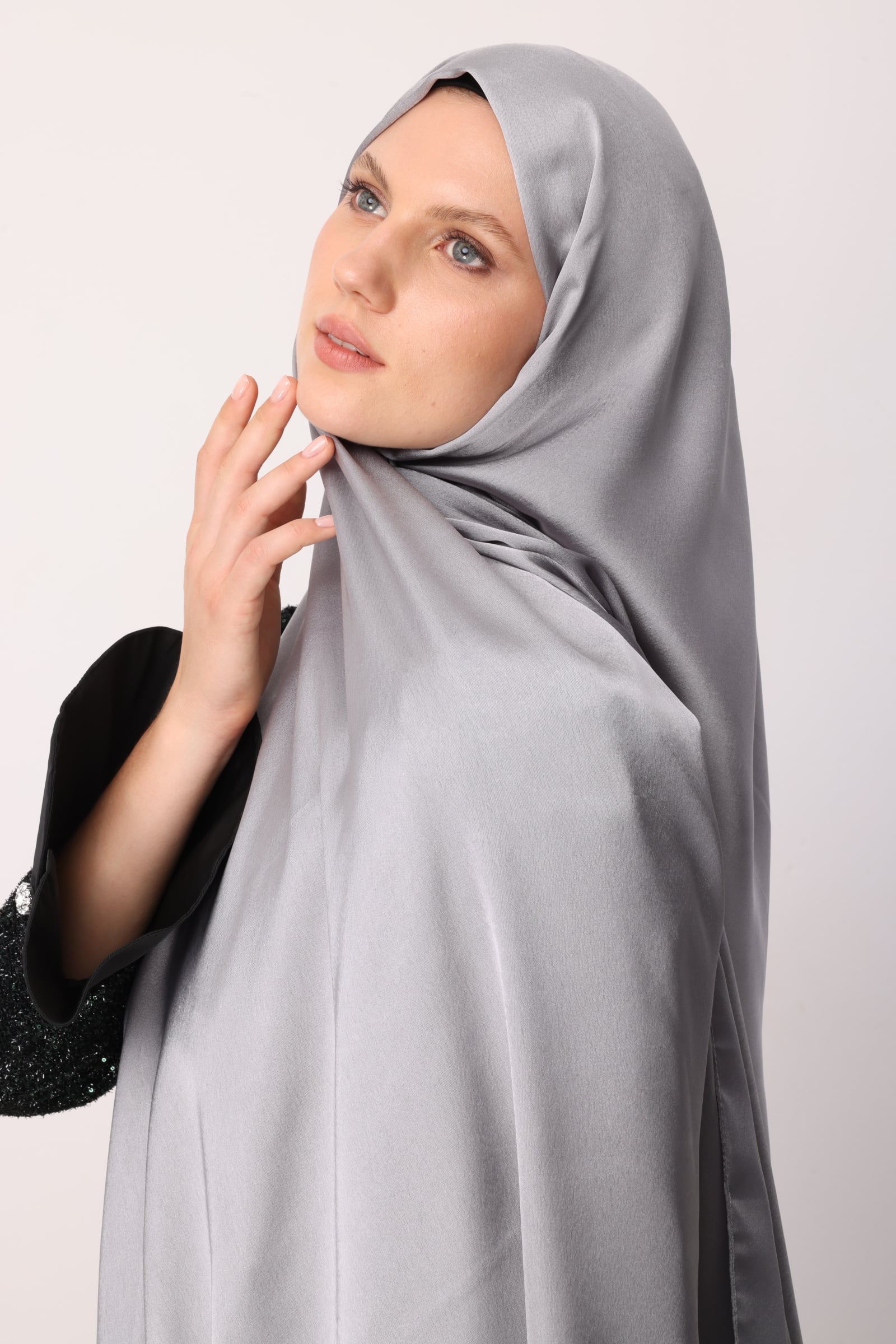 Toptan Diamond Aura Şal - Gri