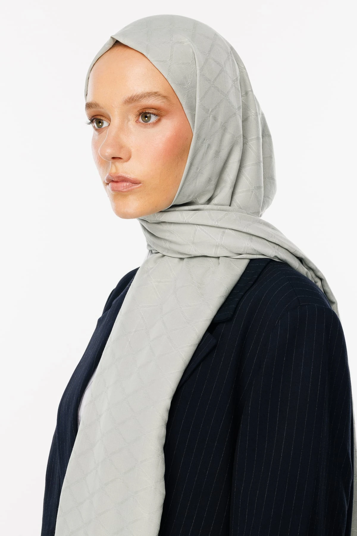 Bamboo Jacquard Shawl - Defne