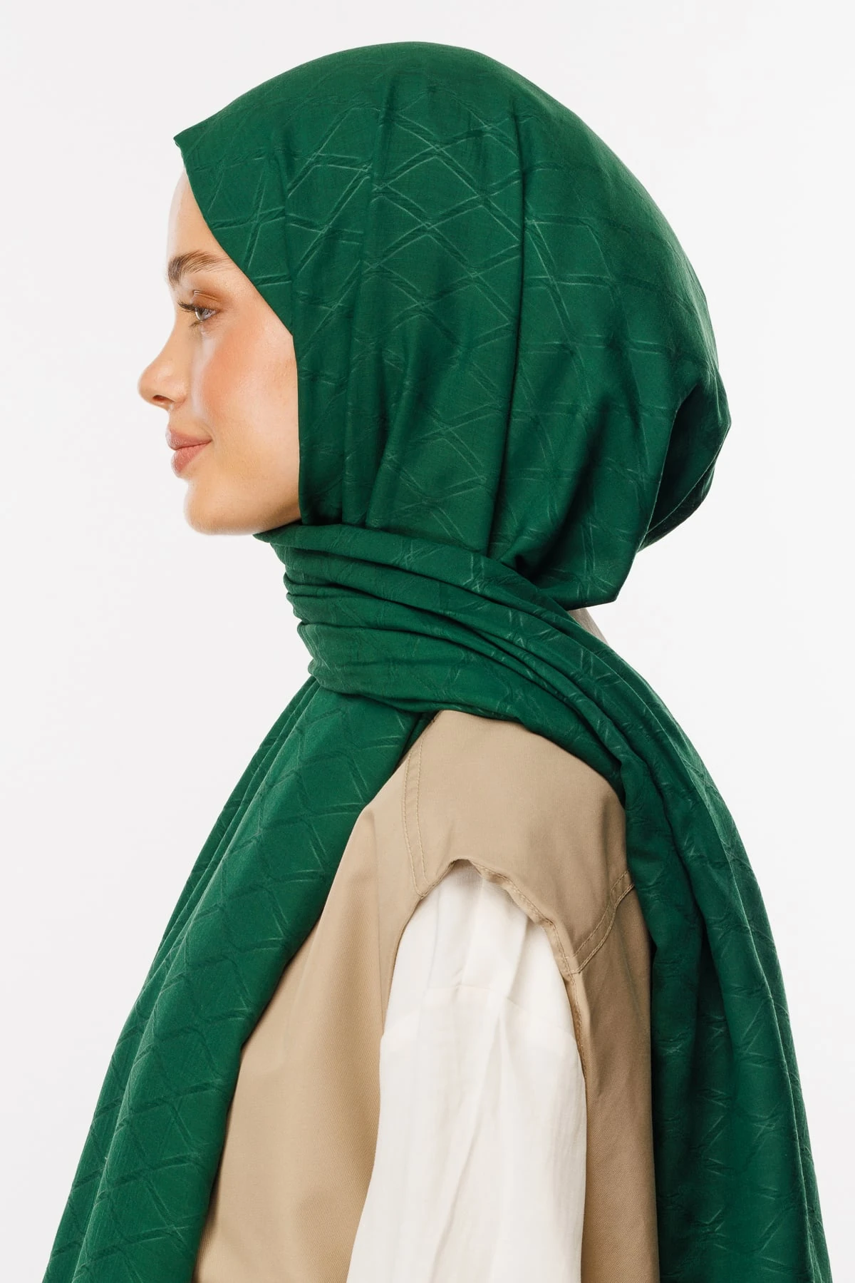 Bamboo Jacquard Shawl - Yesim