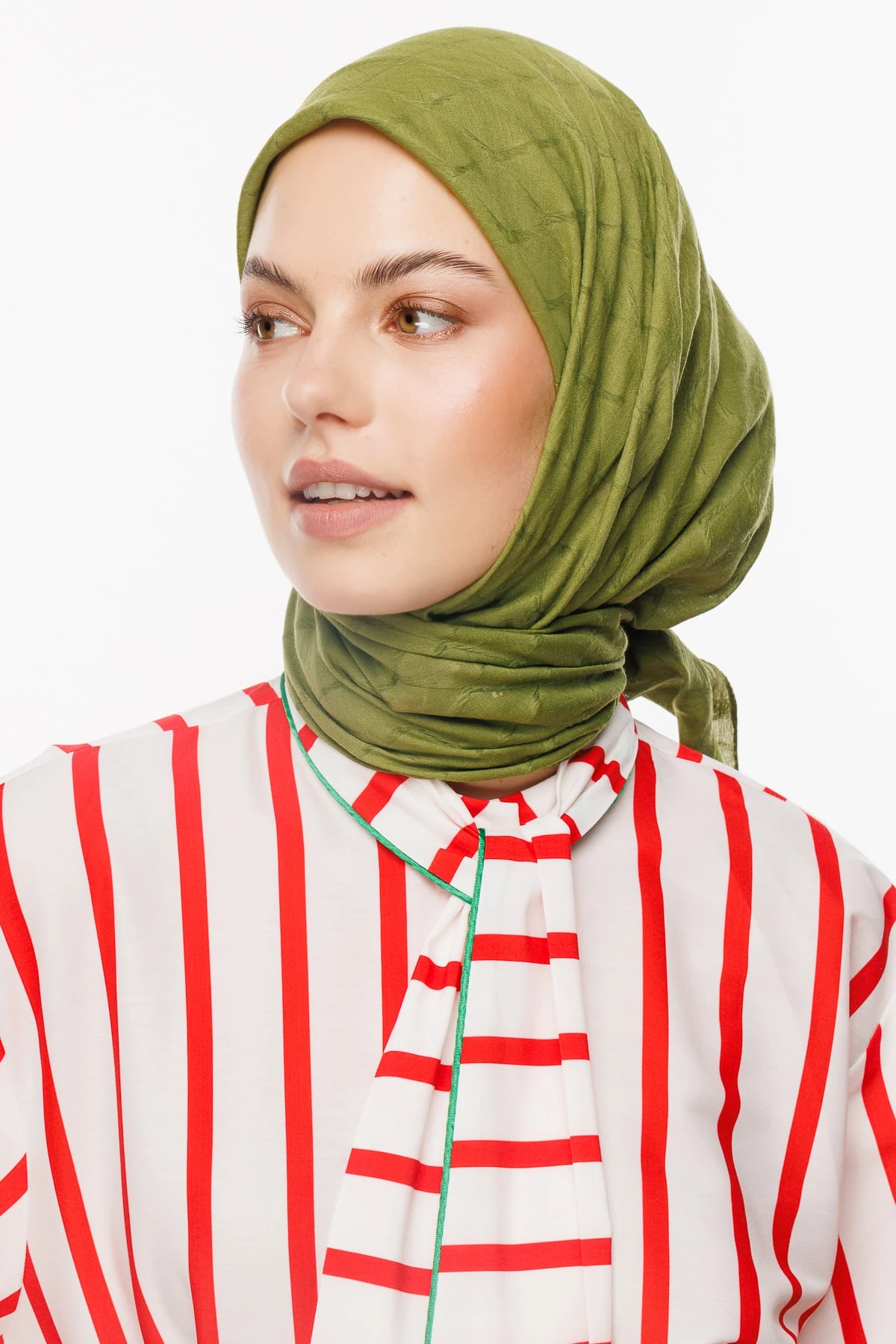 Toptan Bambu Jakar Eşarp - Yosun