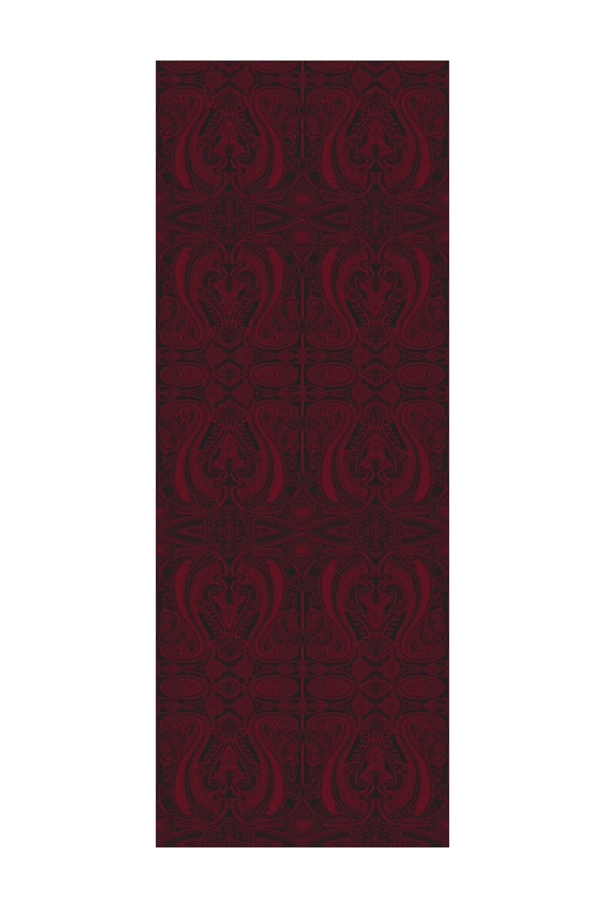 Toptan Liva Desen Shine Line Şal - Siyah-Bordo