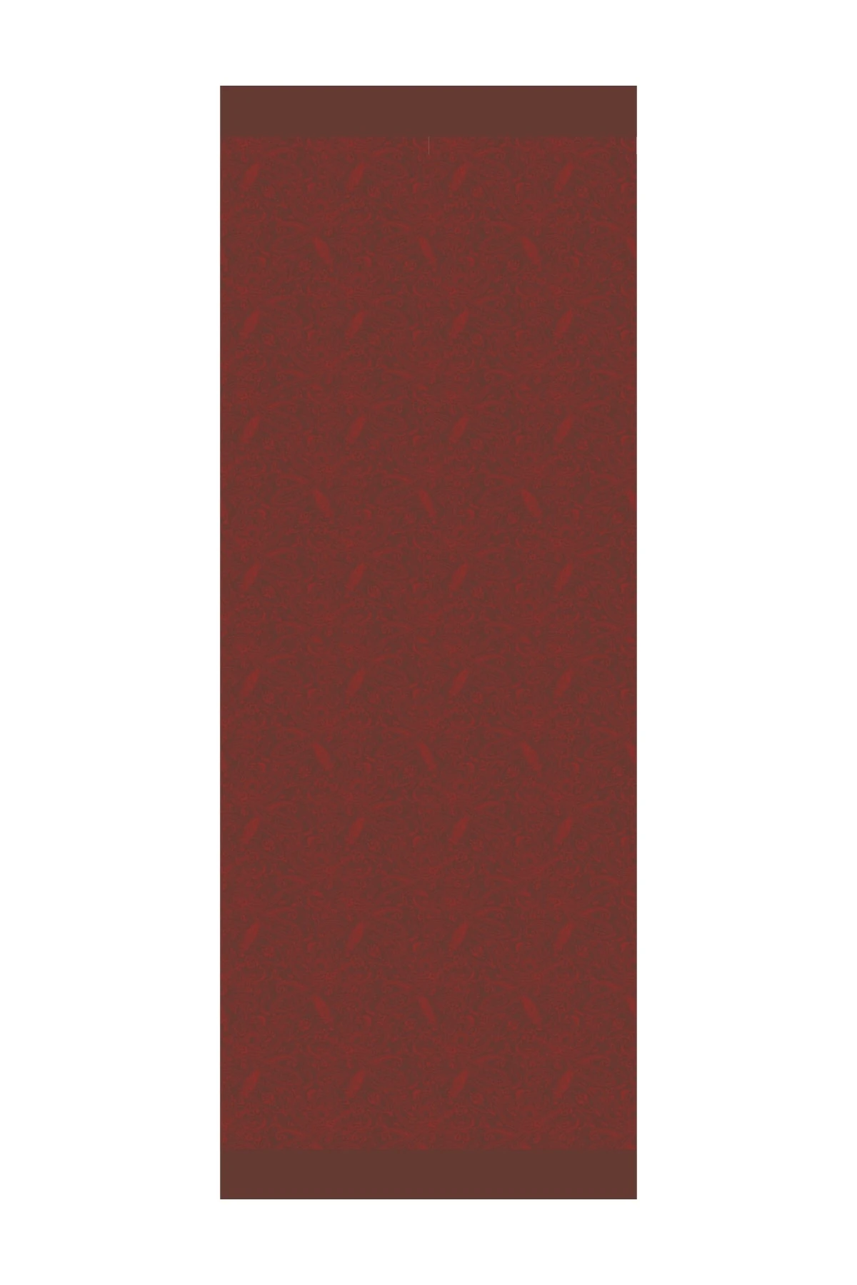 Toptan Velora Desen Çift Taraflı Şal - Acı Kahve-Kahve