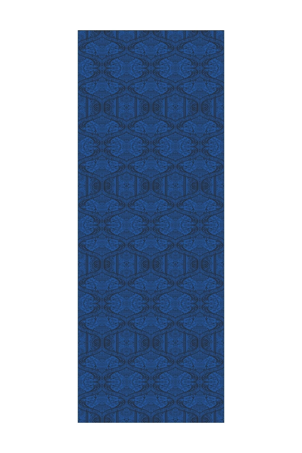 Toptan Soler Desen Shine Line Şal - Siyah-İndigo