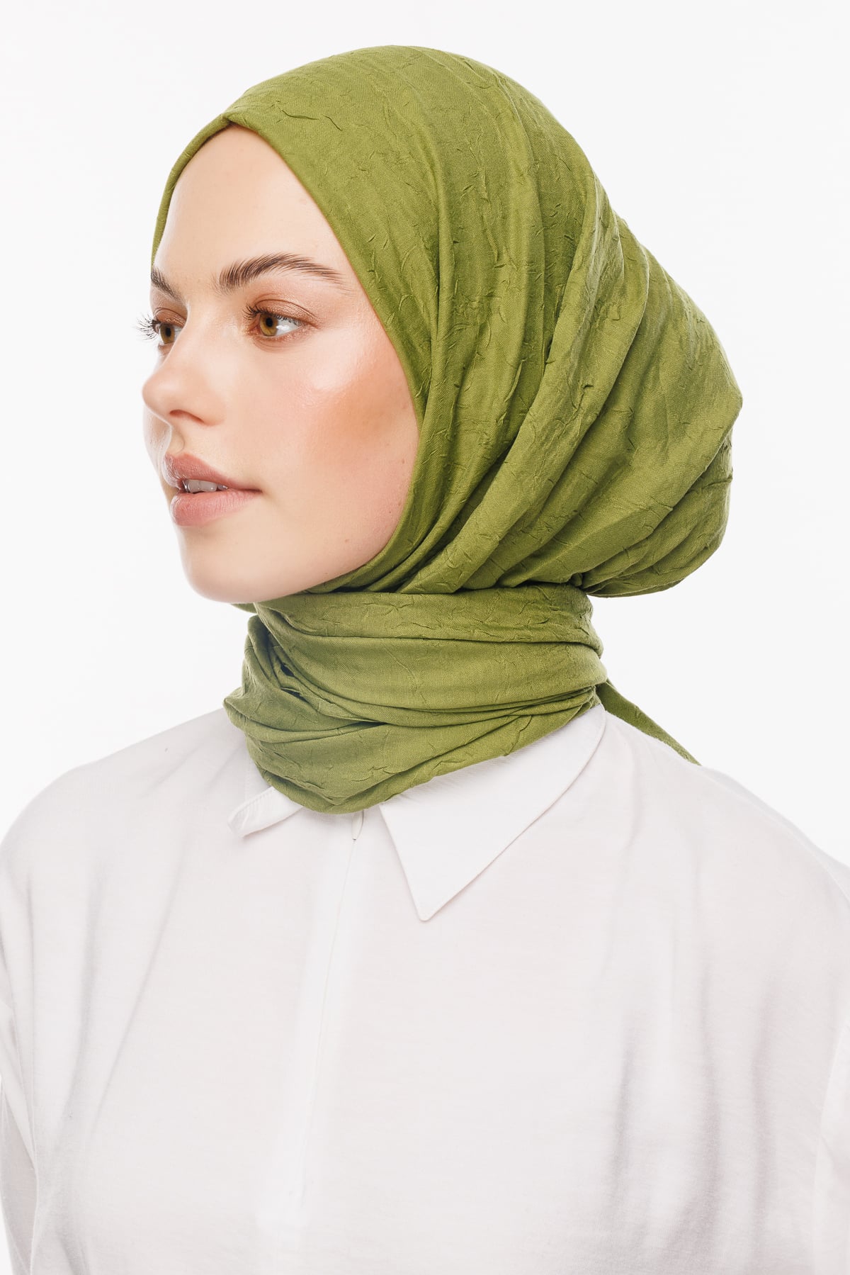 Toptan Bambu Şal - Yosun