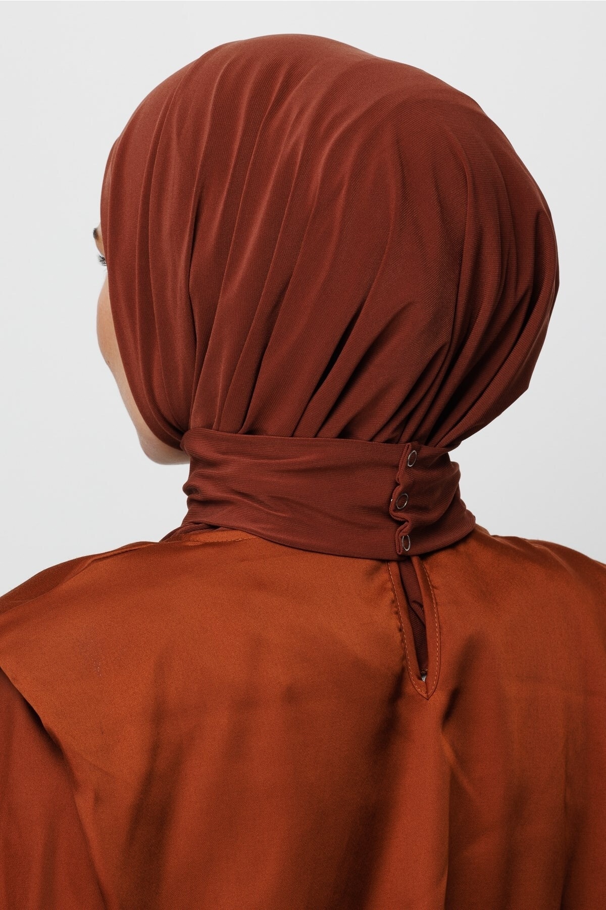 Toptan Hazır Şal - Koyu Kiremit