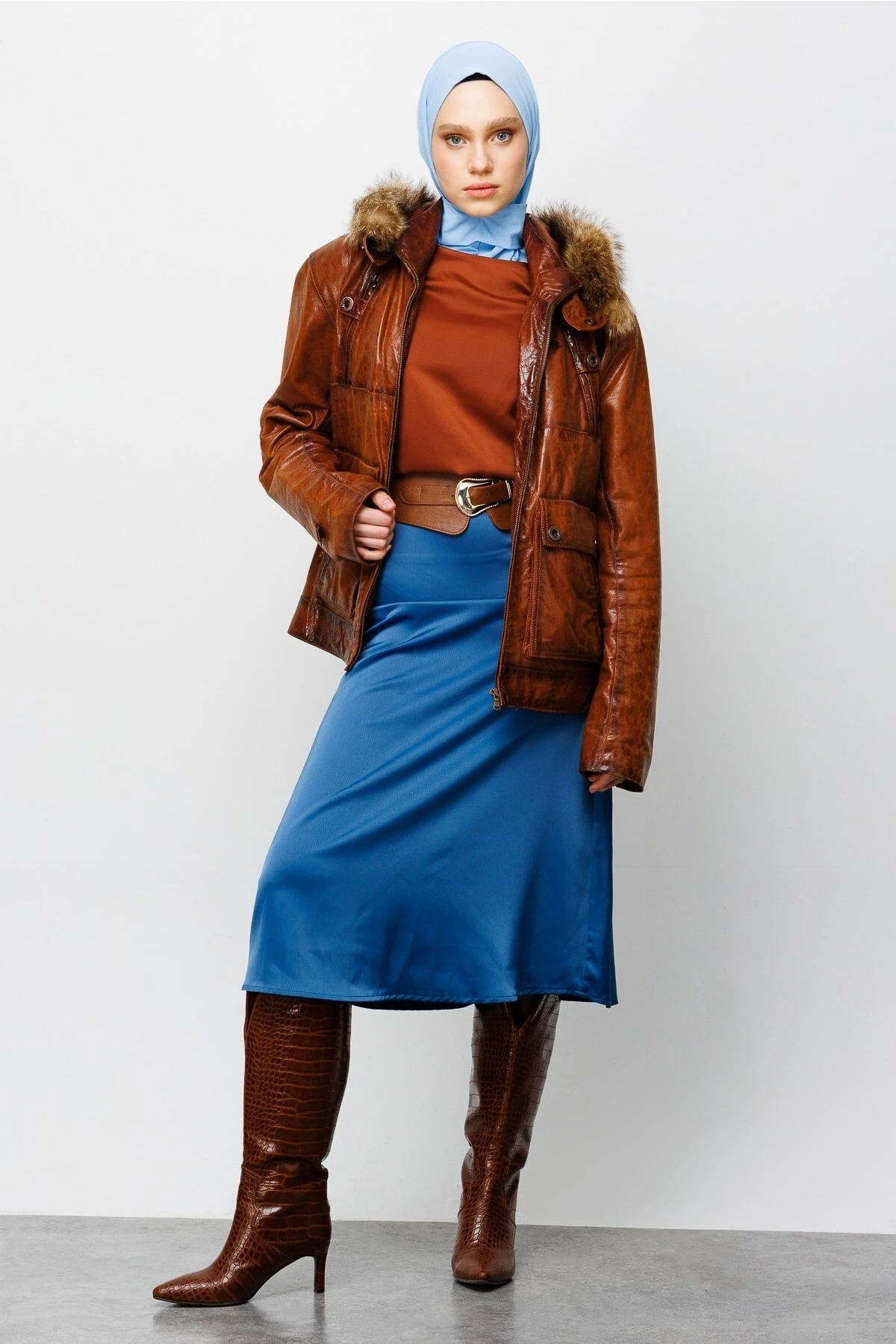 Wholesale Ready Shawls - Baby Blue