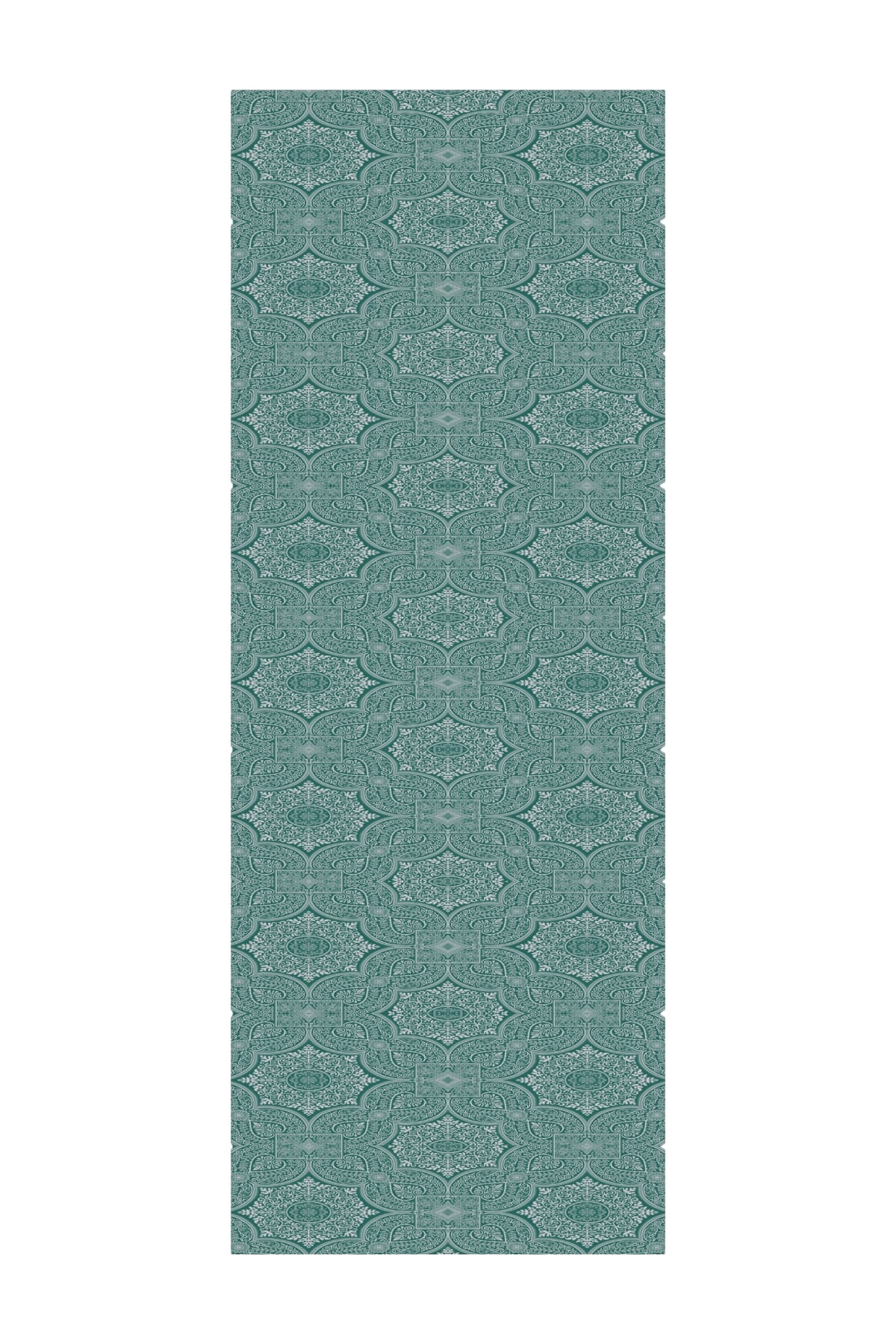 Shline Line Viscose Shawl - Emerald-Pink