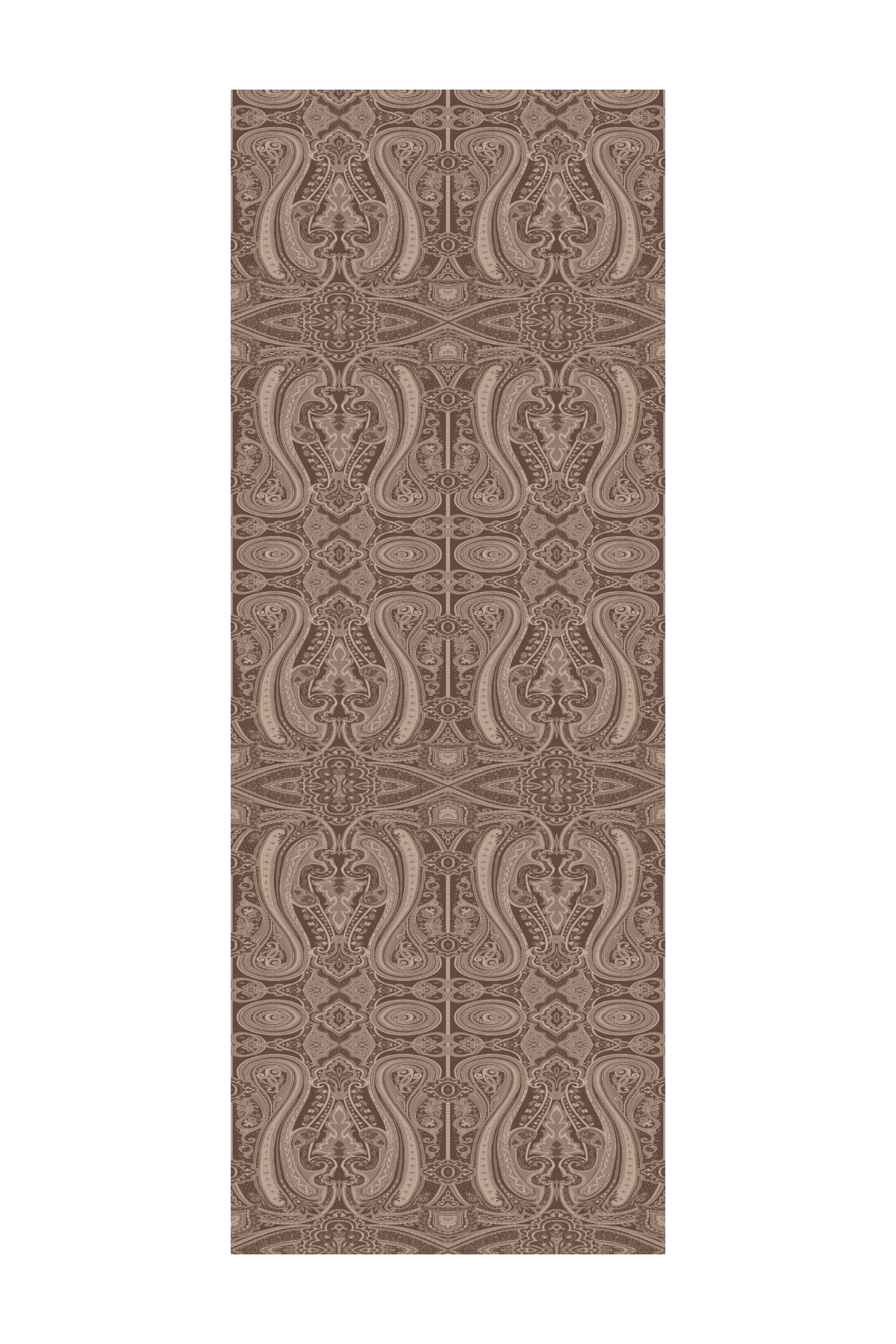 Toptan Liva Desen Shine Line Şal - Acı Kahve-Bej