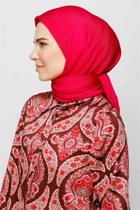 Toptan Pilise Eşarp - Fuşya