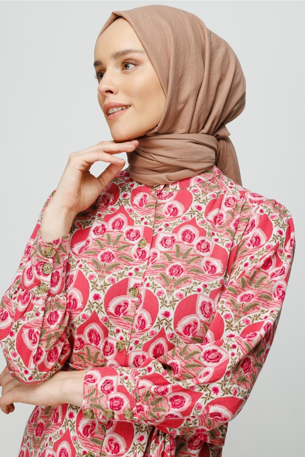 Toptan Pamuk Kraş Şal - Kanyon