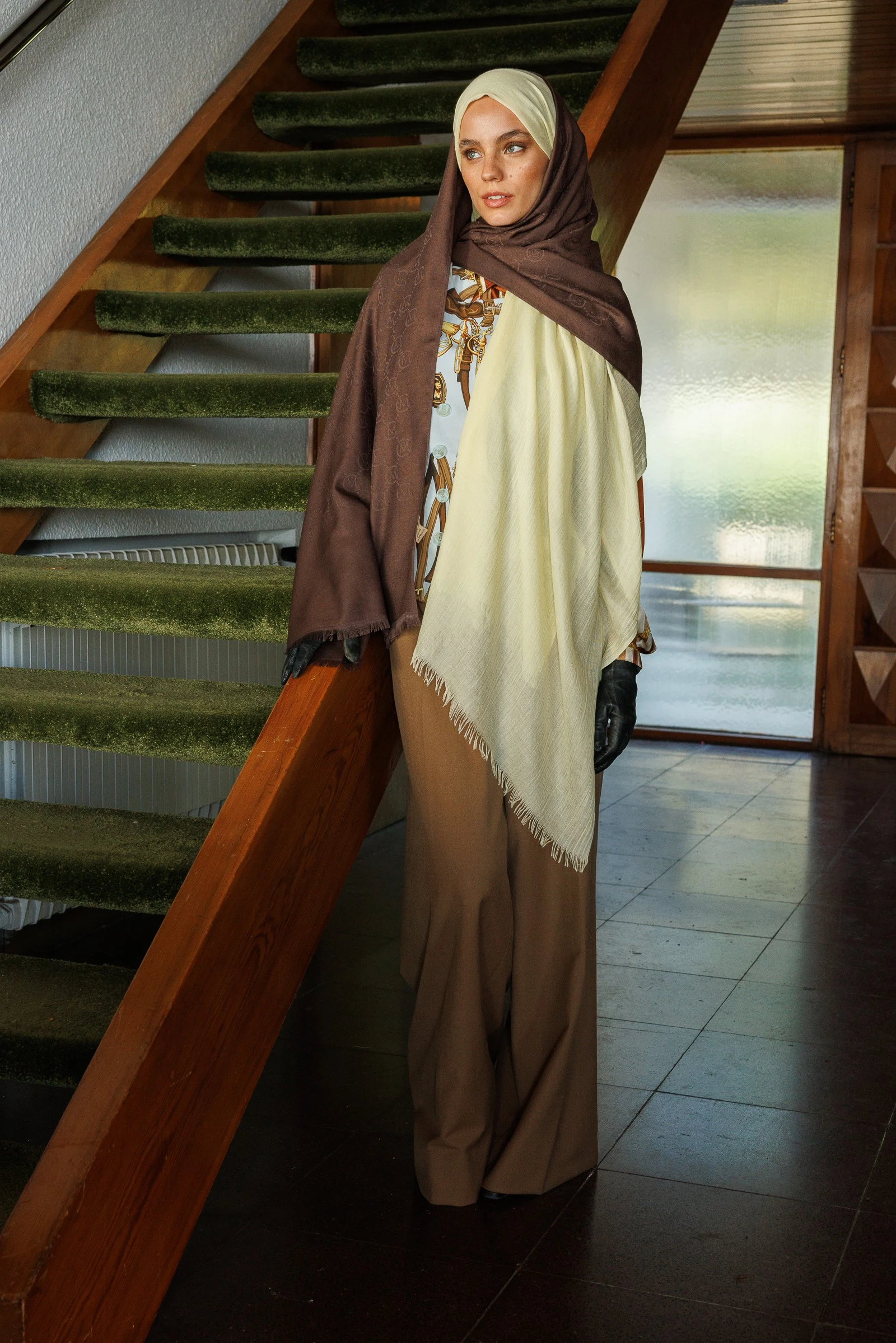 Toptan Dubai Şal - Lemon