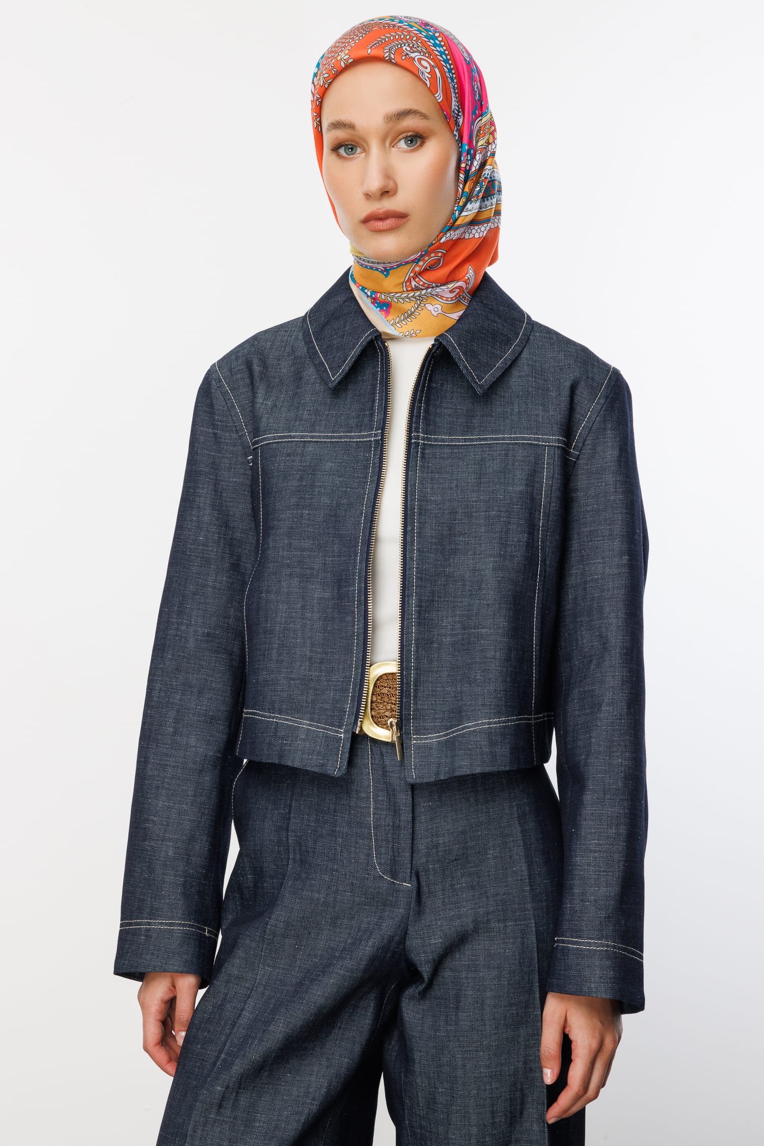 Toptan Virel Desen Pamuk Eşarp - Limon