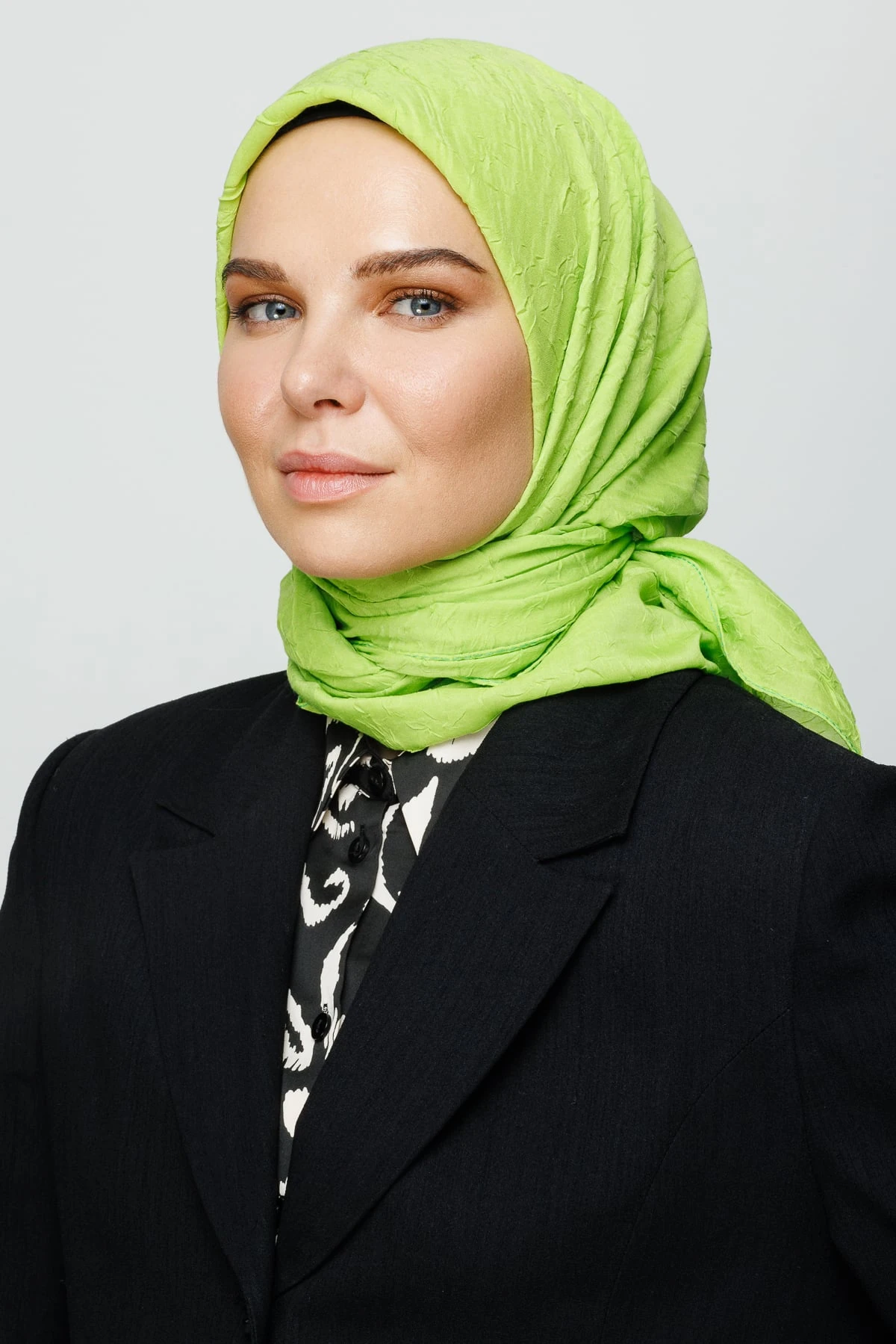 Toptan Bambu Eşarp - Fıstık Yeşili