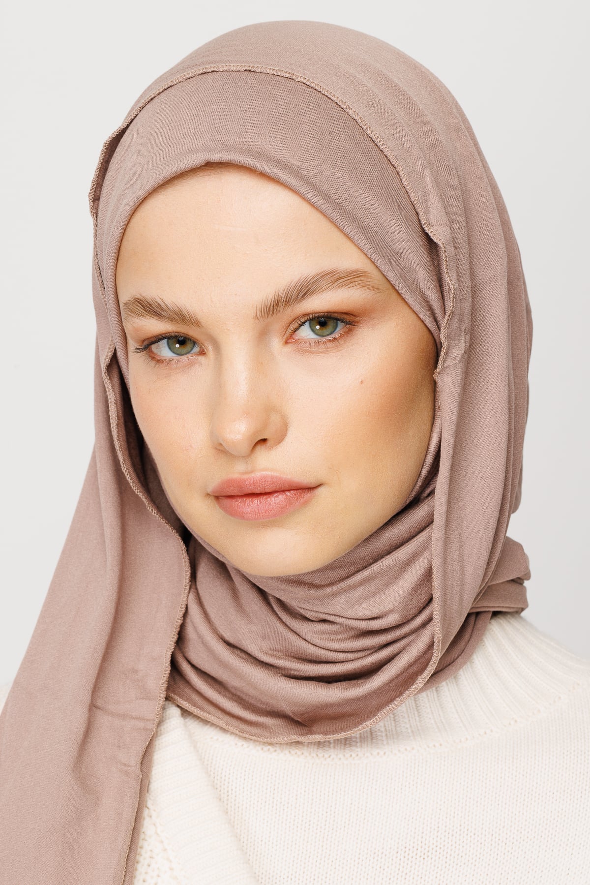 Toptan Penye Şal - Açık Vizon