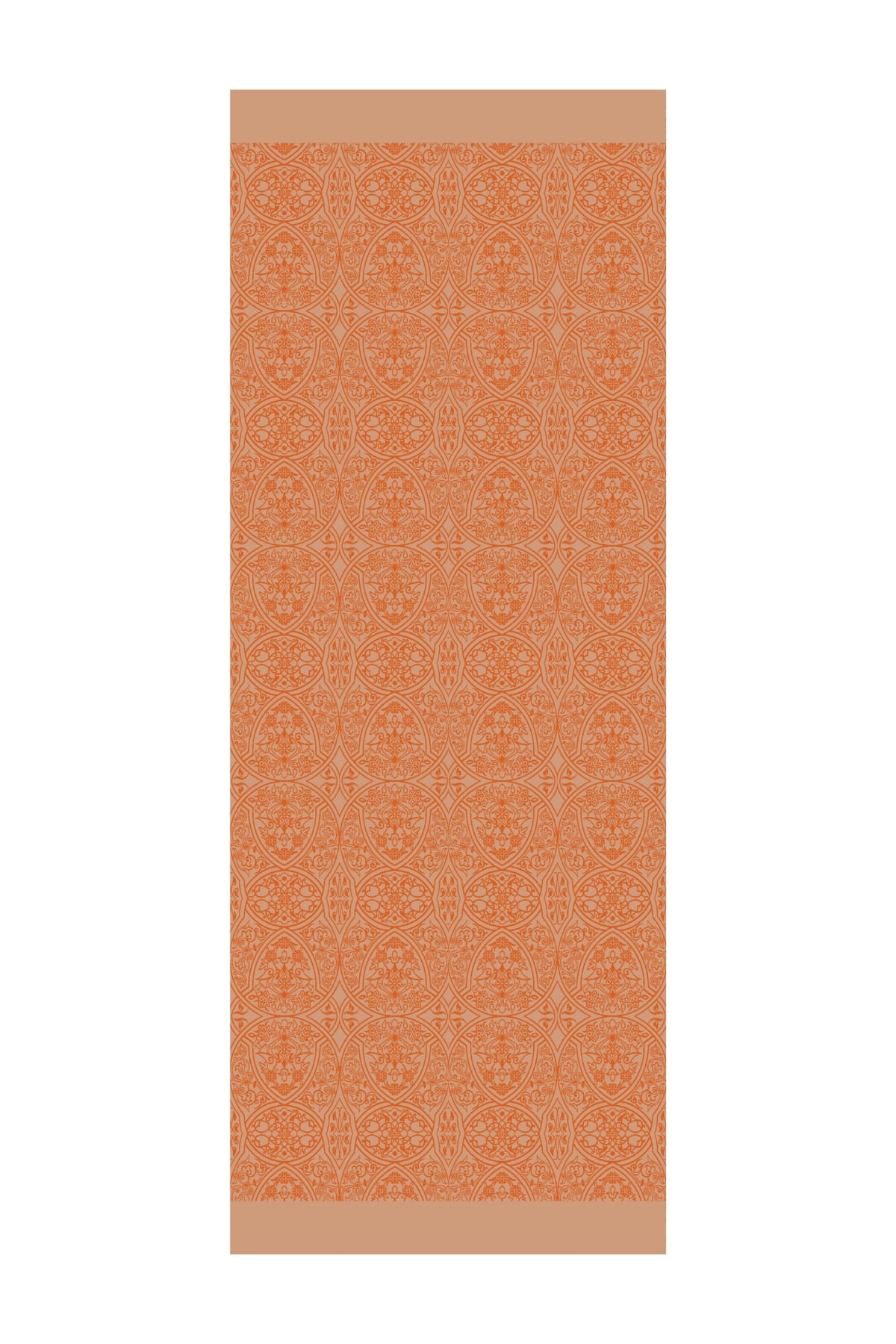 Morocco Pattern Double-Sided Shawl - Mink-Cinnamon