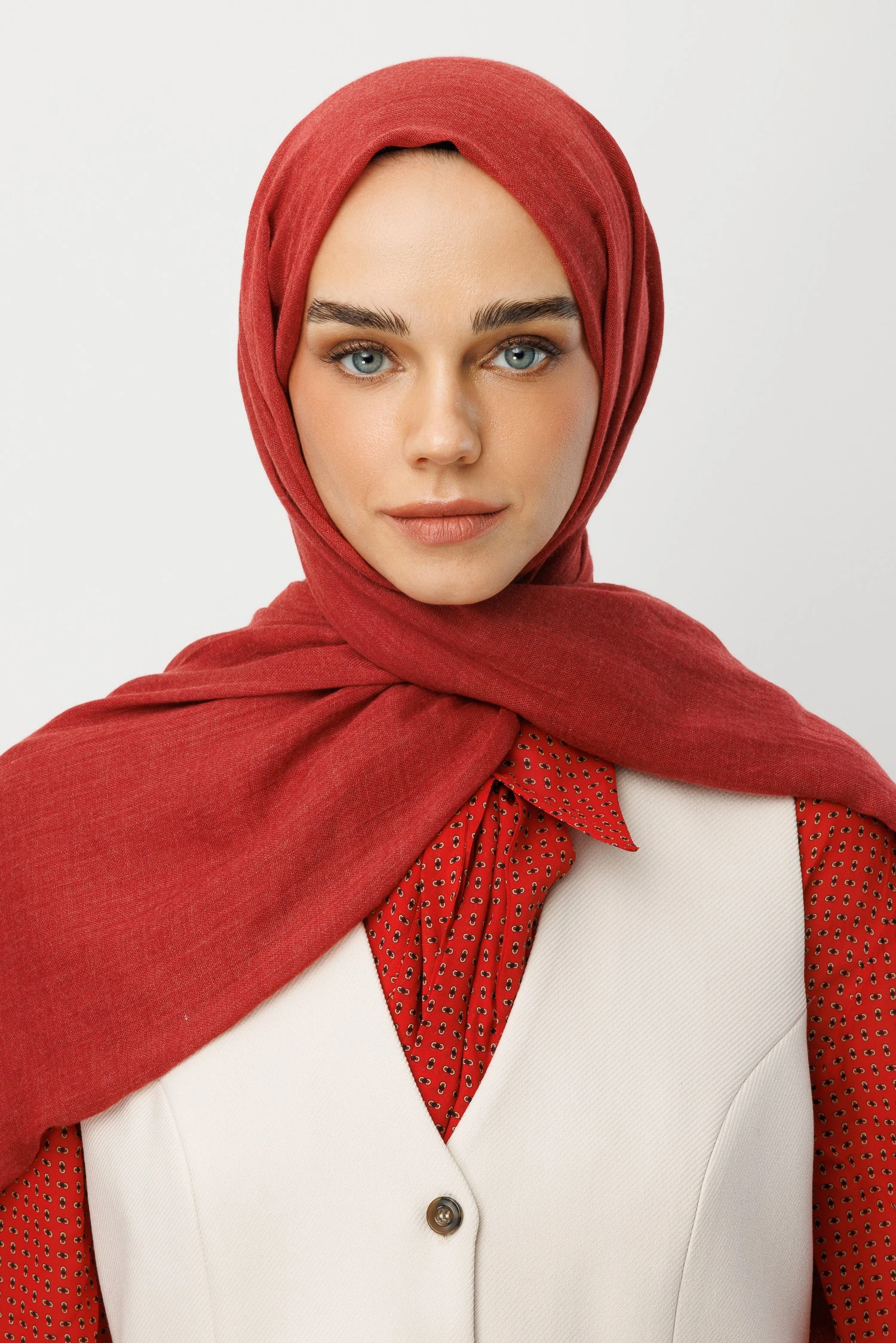 Toptan Dubai Şal - Vişne