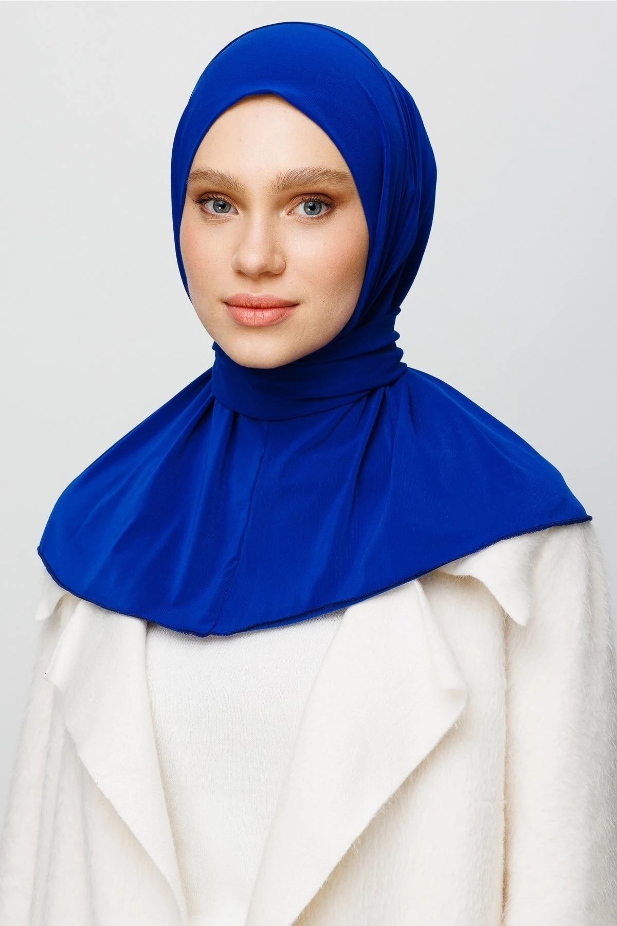 Wholesale Ready Shawls - Saxe Blue