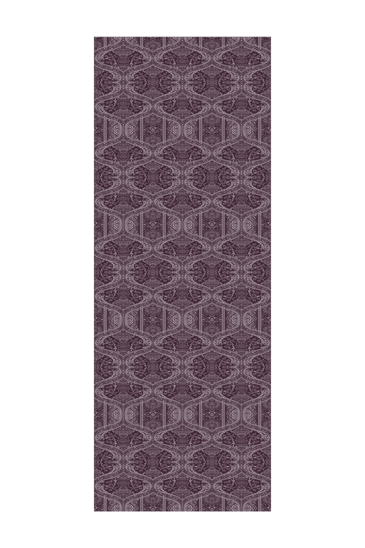 Toptan Soler Desen Shine Line Şal - Mor-Gri