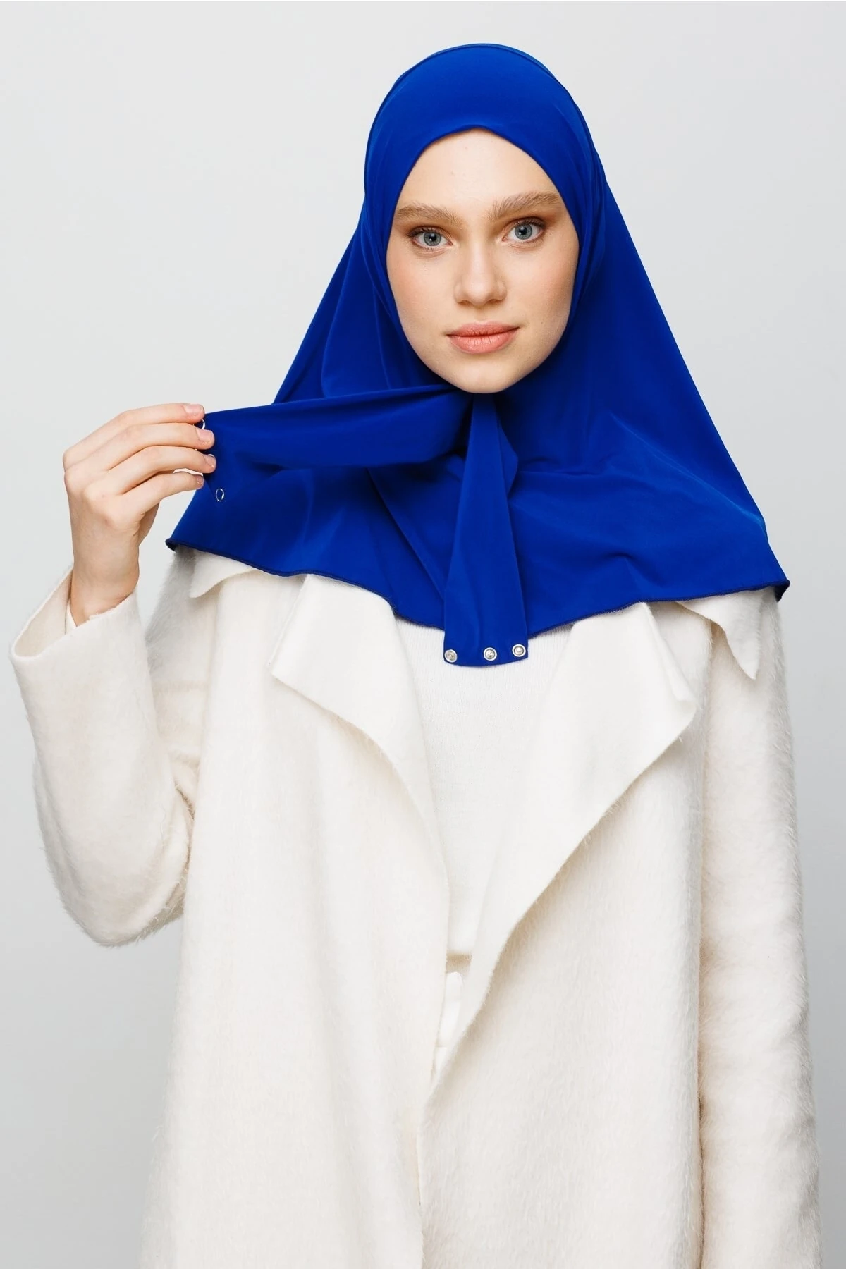 Wholesale Ready Shawls - Saxe Blue