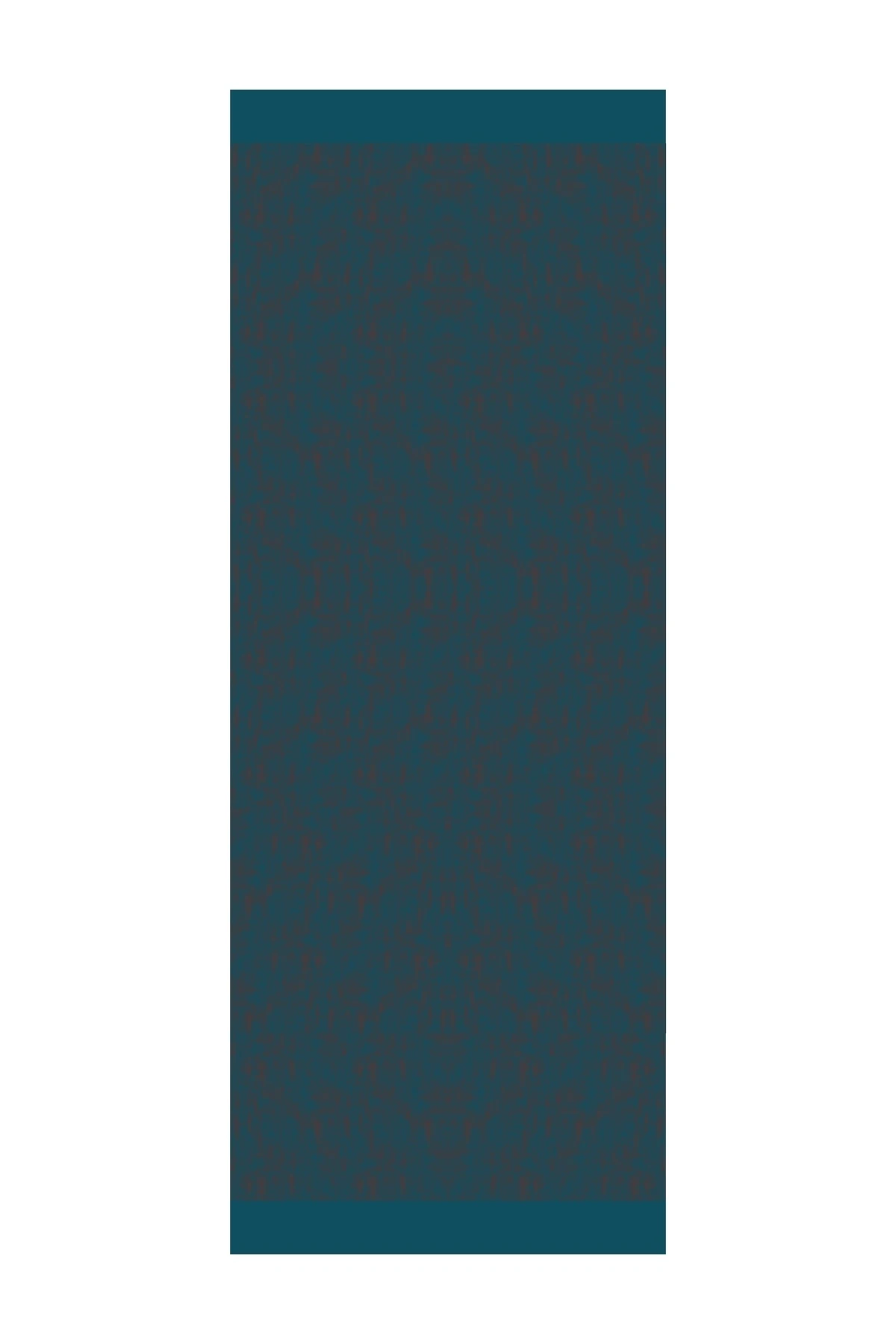 Toptan Sahra Desen Çift Taraflı Şal - Acı Kahve-Petrol Mavisi