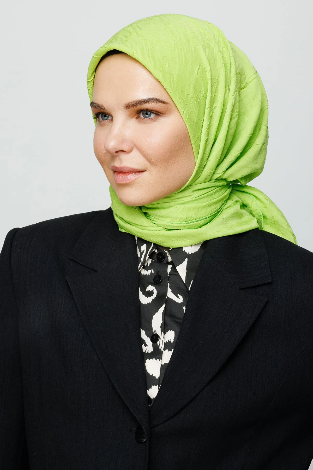 Toptan Bambu Eşarp - Fıstık Yeşili