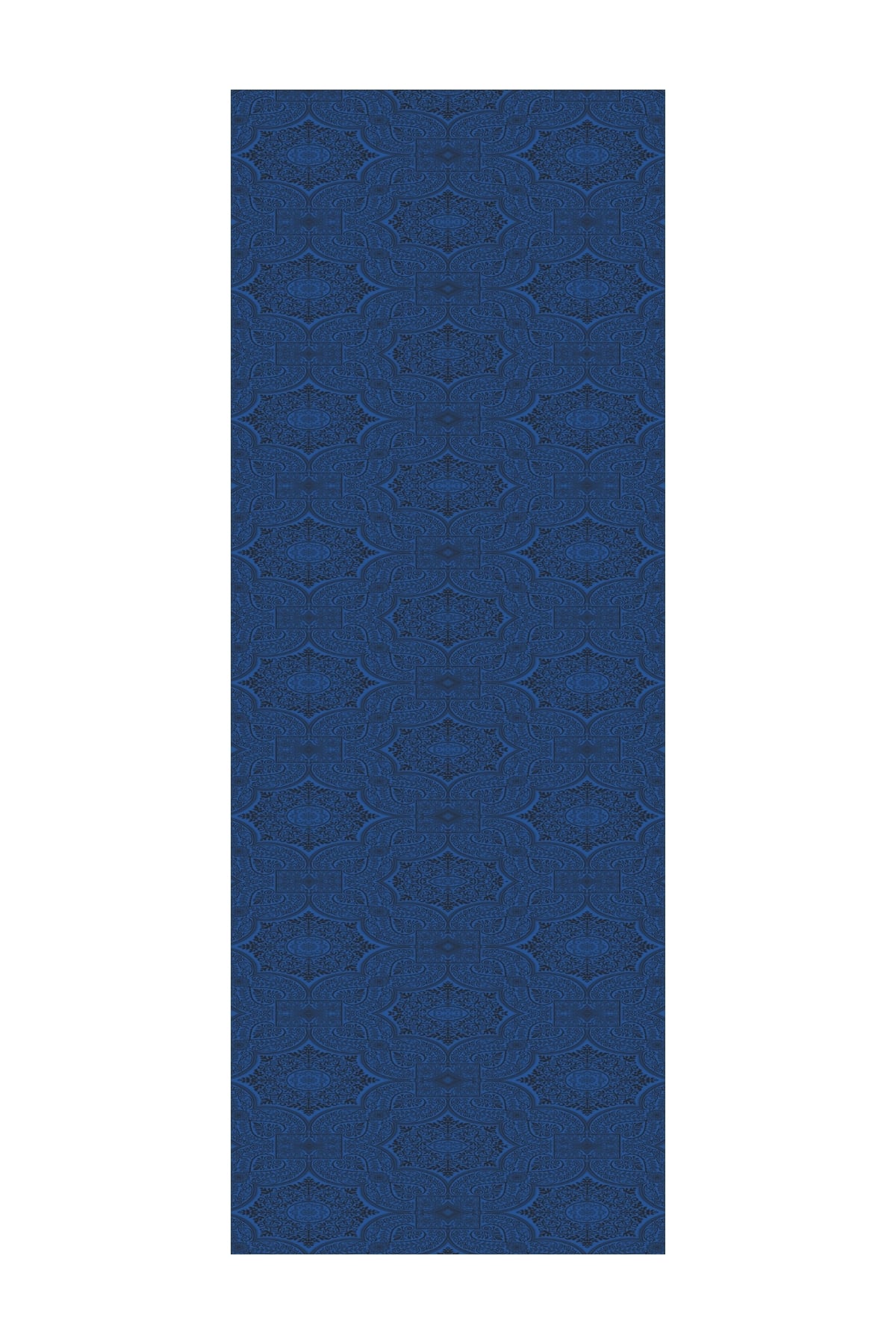 Toptan Vera Desen Shine Line Şal - Siyah-İndigo