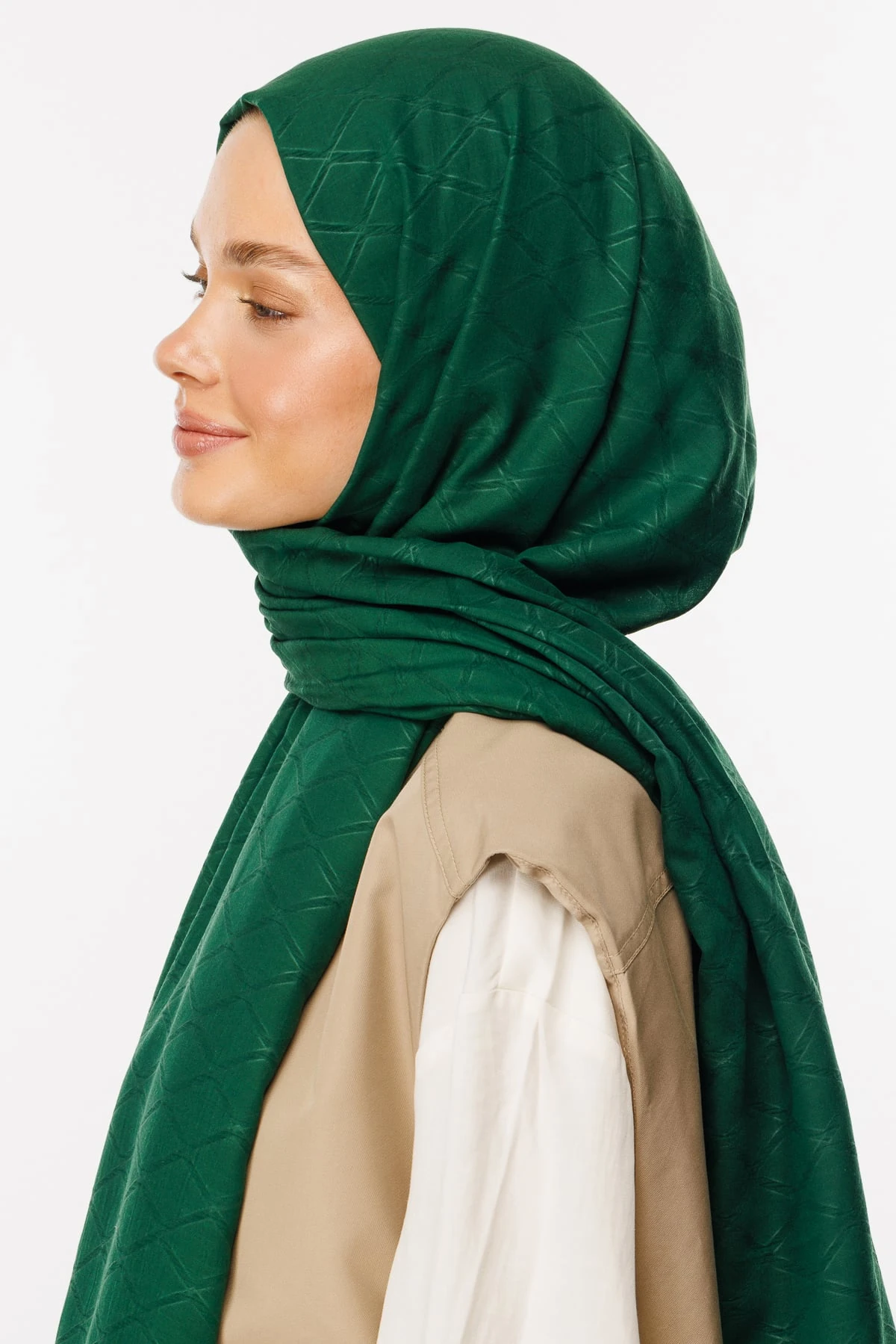 Bamboo Jacquard Shawl - Yesim